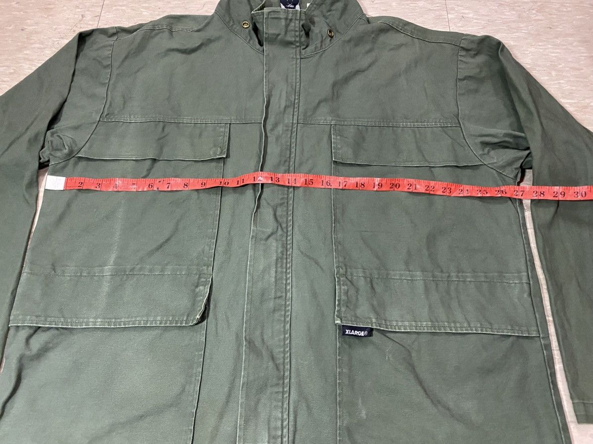 Vintage × X-LARGE X large jacket men plain with hooded Size US XL / EU 56 / 4 - 13 Thumbnail