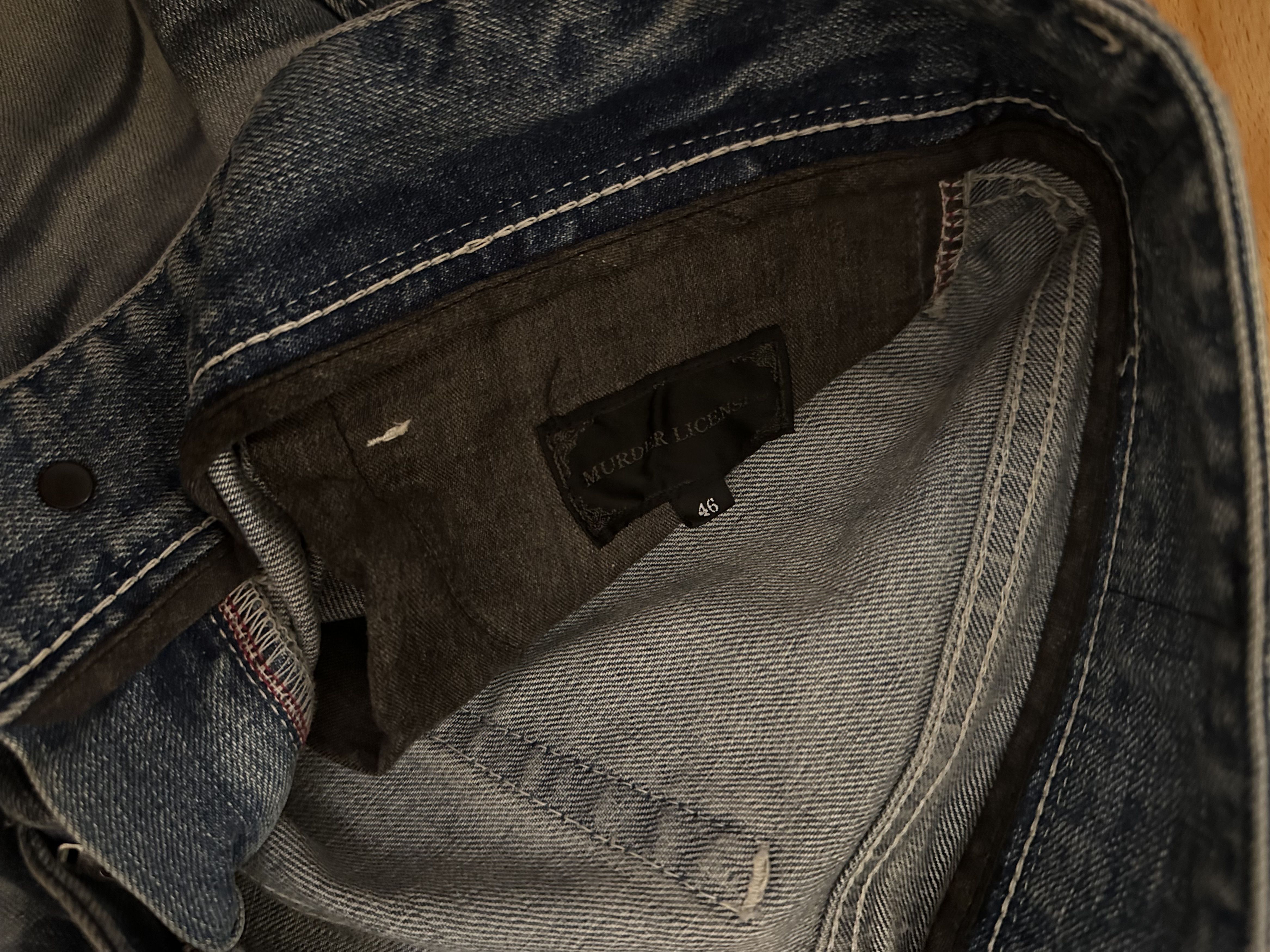 Murder License Murder License Japenese Archive Jeans Size US 30 / EU 46 - 5 Thumbnail