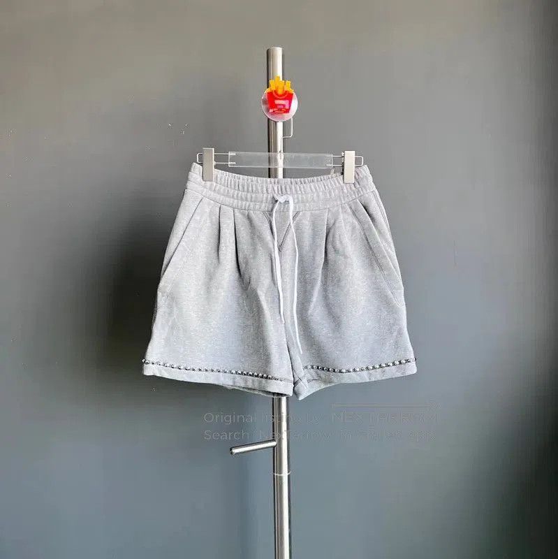 Miu Miu Miu Miu Gray Cotton Women's Shorts . Size 28" / US 6 / IT 42 - 1 Thumbnail