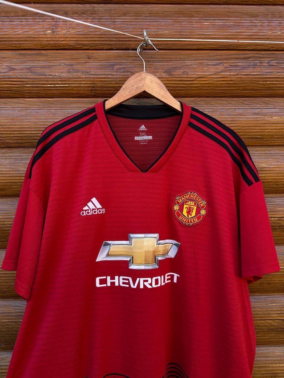 Adidas MANCHESTER UNITED 2018 2019 HOME SHIRT JERSEY ADIDAS Size US XXL / EU 58 / 5 - 2 Thumbnail