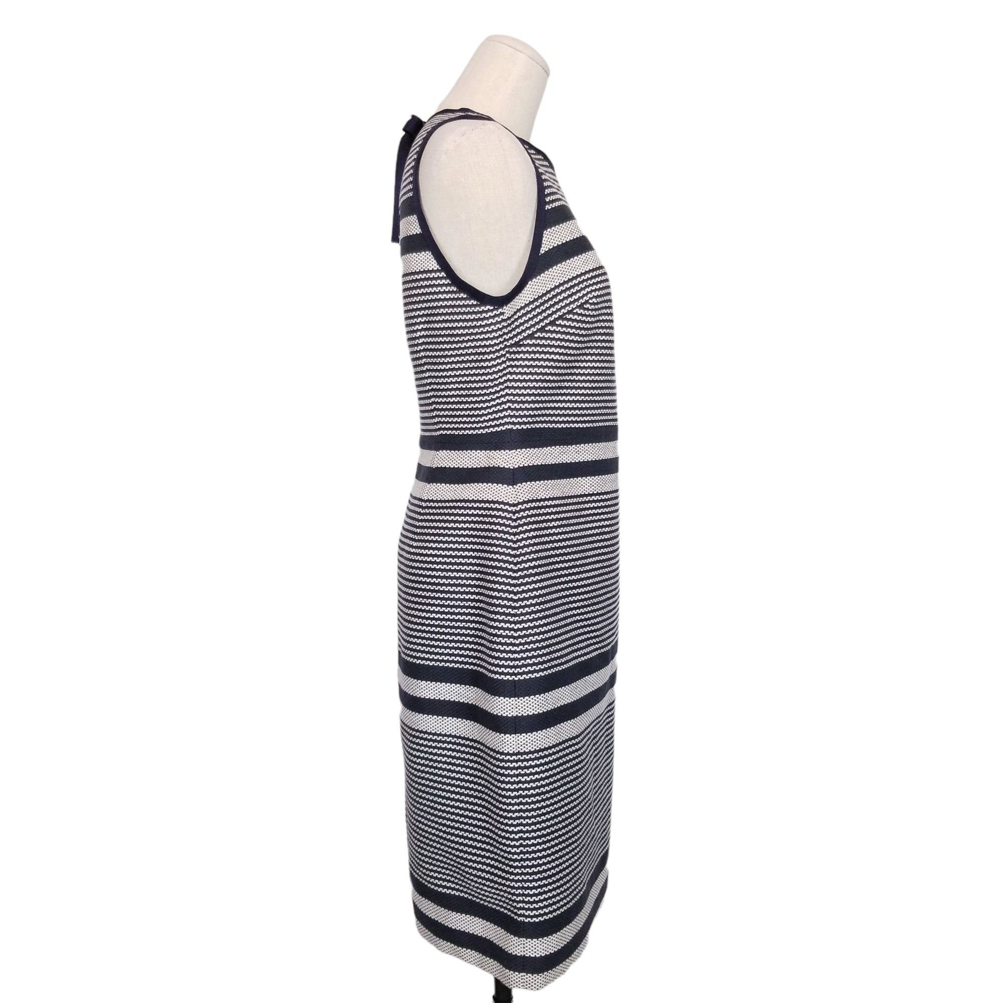 J.Crew Striped Sheath Dress Size S / US 4 / IT 40 - 6 Thumbnail