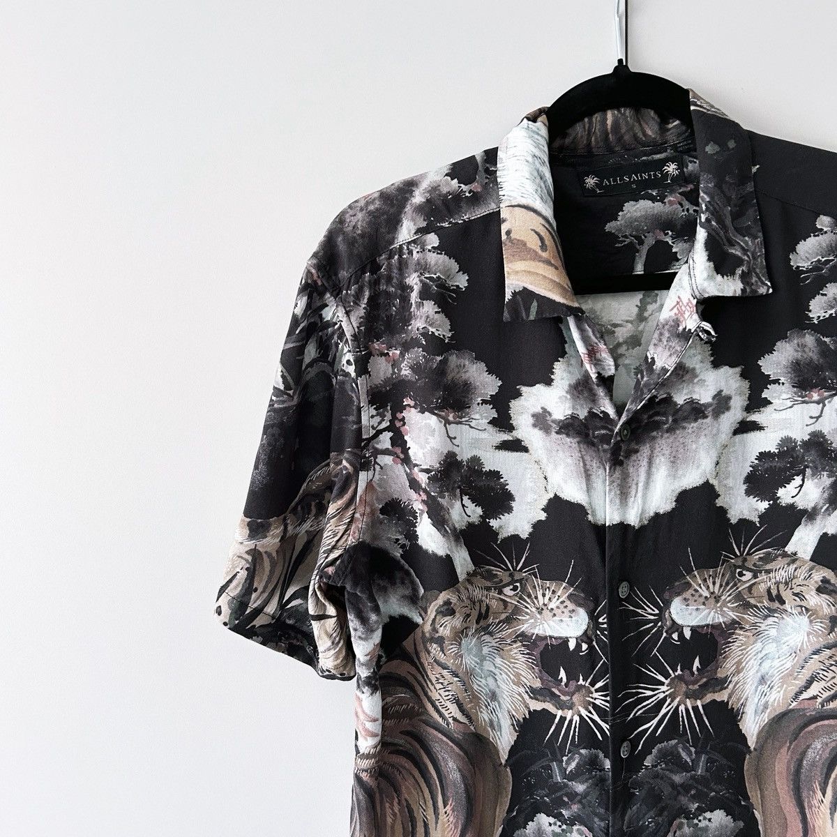 Allsaints All Saints gobi shirt hawaiian tiger Size US S / EU 44-46 / 1 - 2 Thumbnail