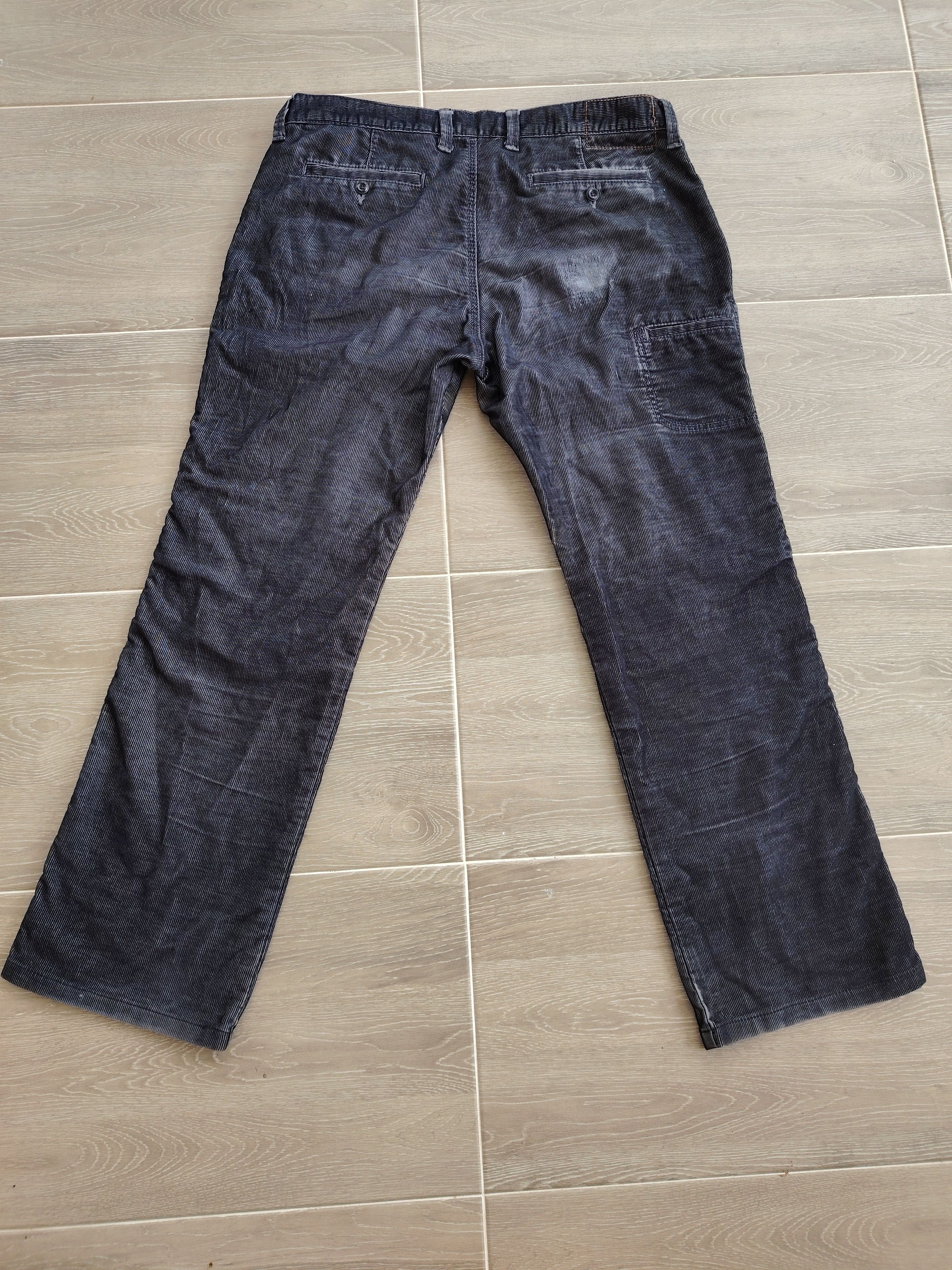 Japanese Brand Vintage Dual Skull Japanese Brand Cudroy Baggy Pants Size US 37 - 3 Thumbnail