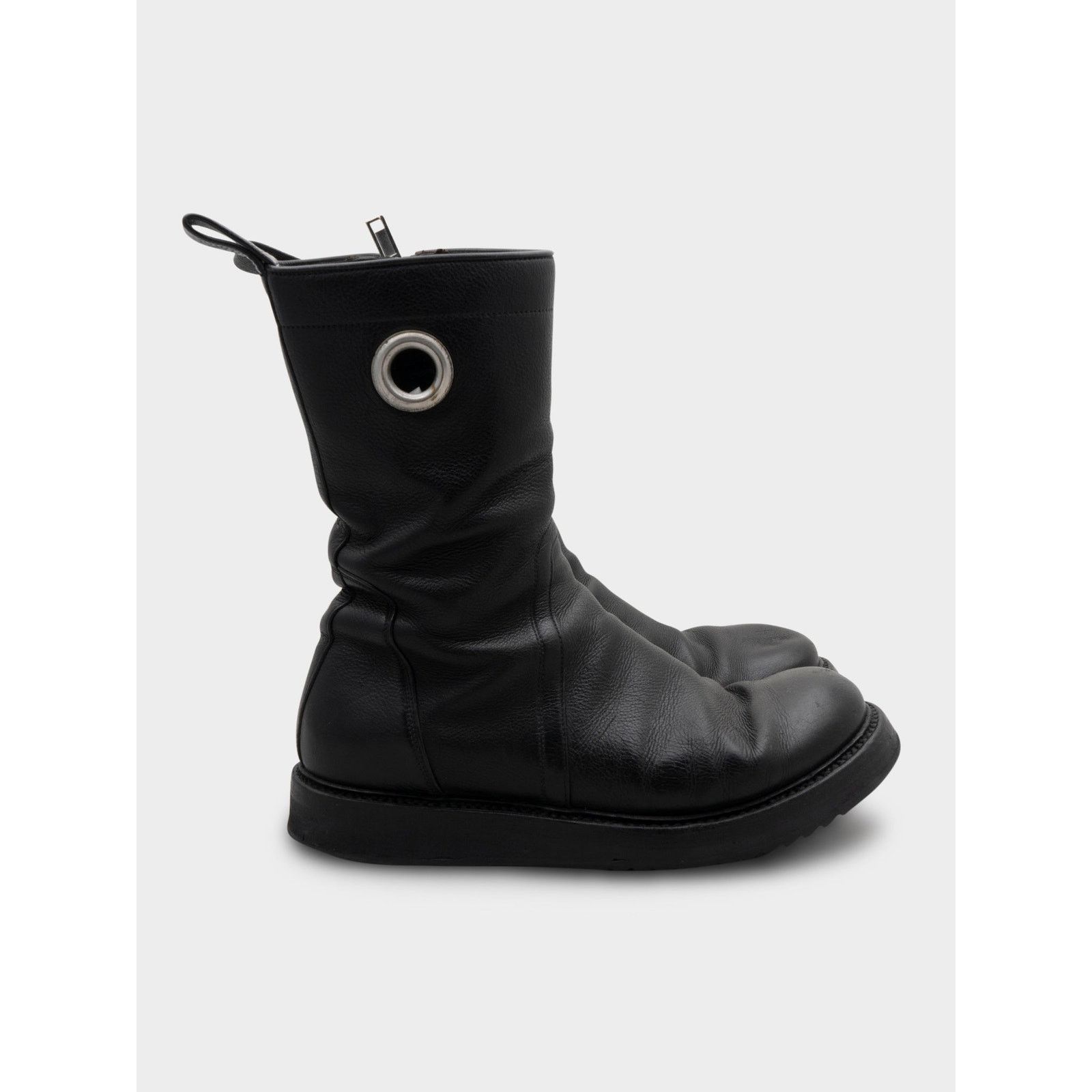 Rick Owens 'Gleam' Moto Boots Size US 8 / EU 41 - 5 Thumbnail