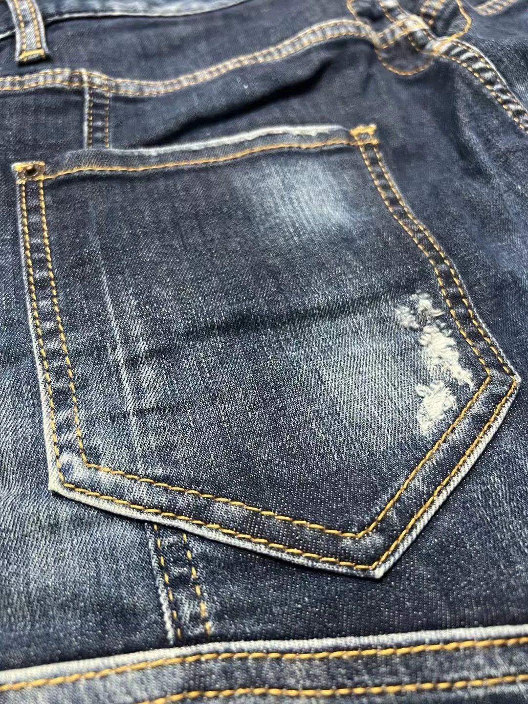 Dsquared2 Dsquared2 TIDY BIKER Blue Patched Slim 9L 44-46 Size US 28 / EU 44 - 6 Thumbnail