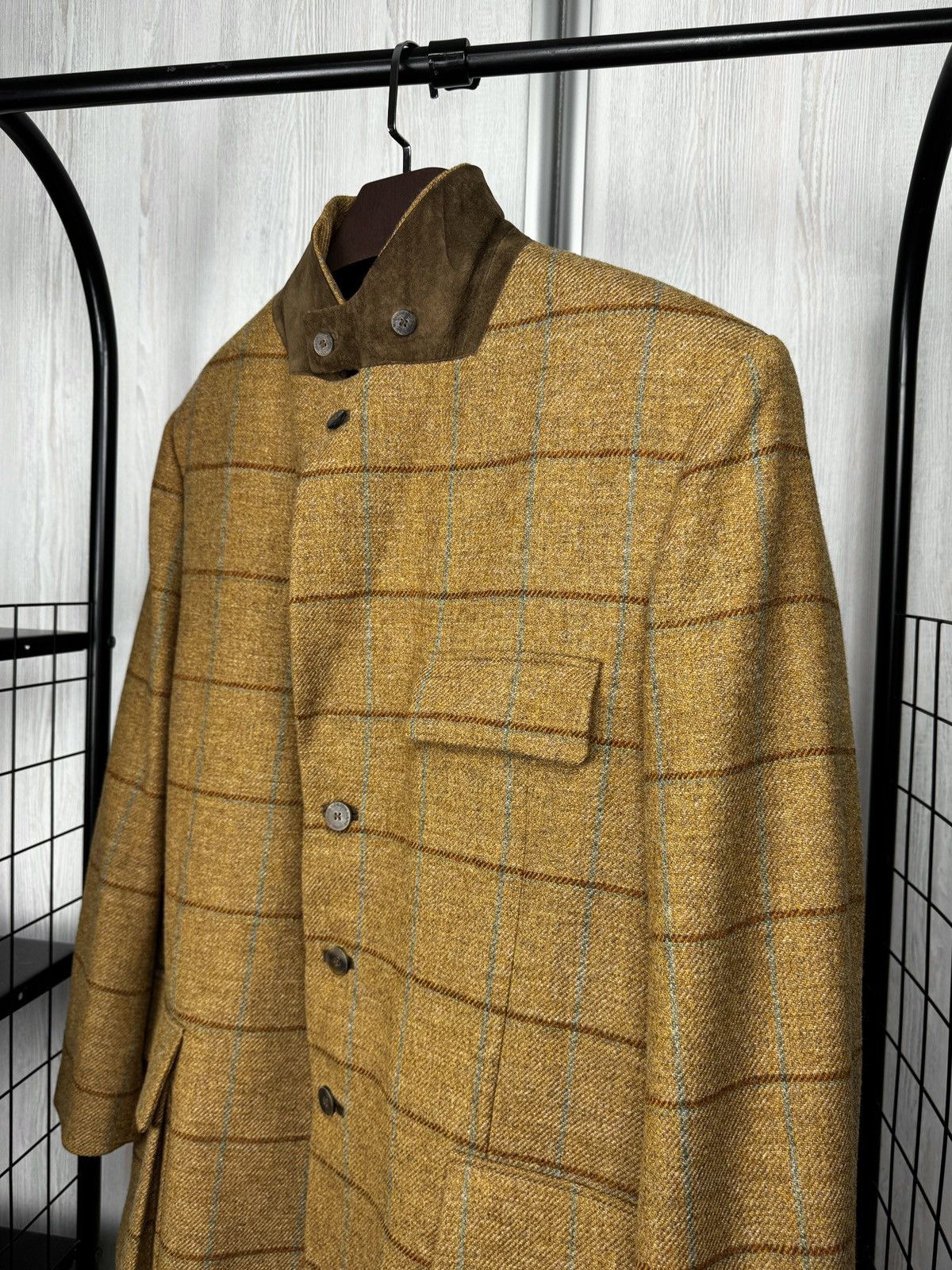 Holland & Holland Holland & Holland checkered tweed hunting blazer jacket 58 Size US XXL / EU 58 / 5 - 15 Thumbnail