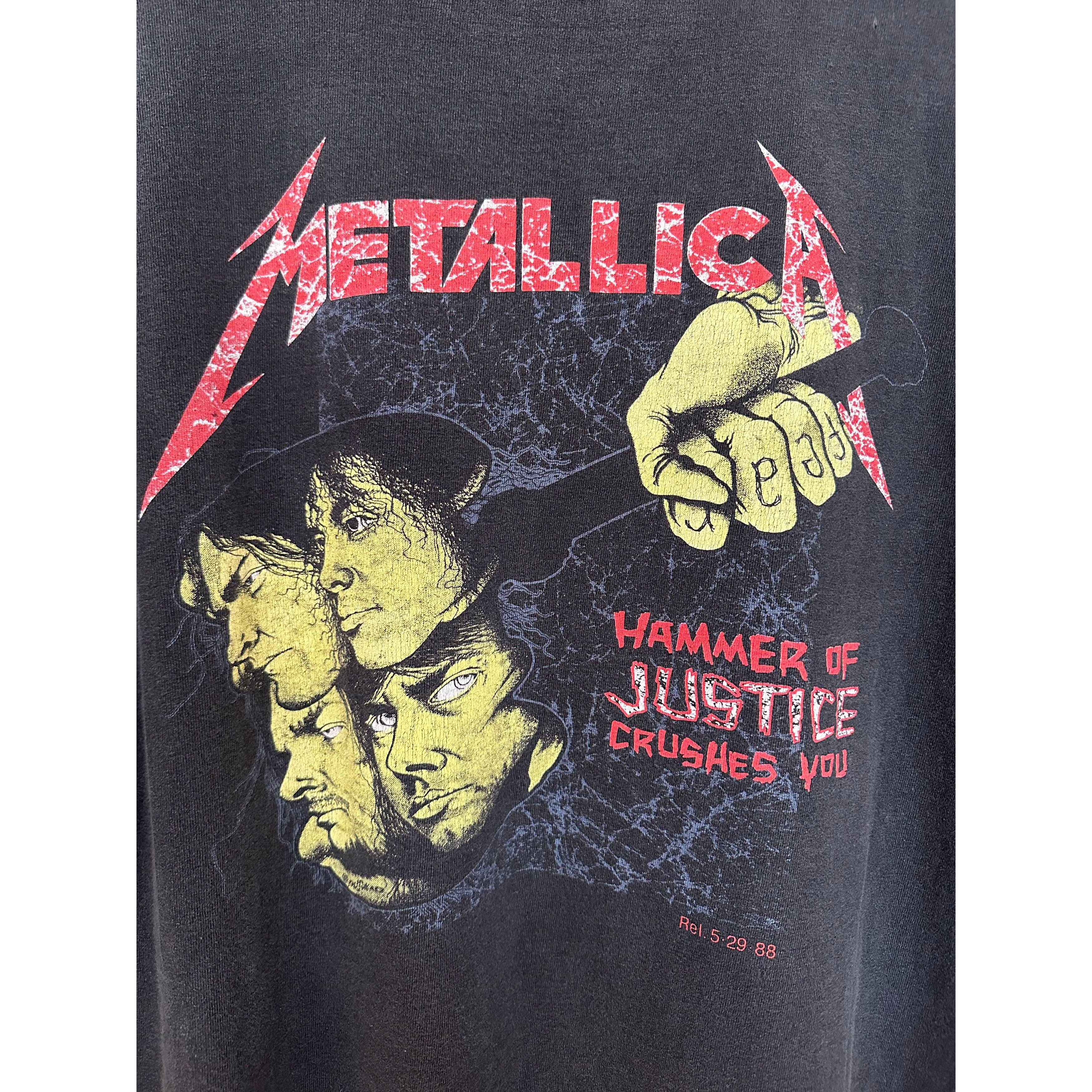 Vintage VINTAGE METALLICA TOUR TEE Size US XL / EU 56 / 4 - 6 Thumbnail
