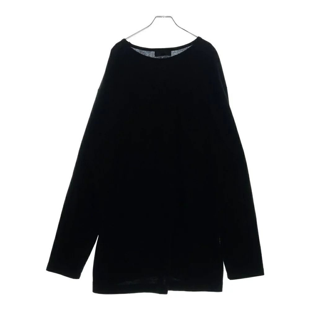 Yohji Yamamoto Yohji Yamamoto POUR HOMME // 17AW Wool Jersey Logo Knit Top Size US L / EU 52-54 / 3 - 2 Thumbnail