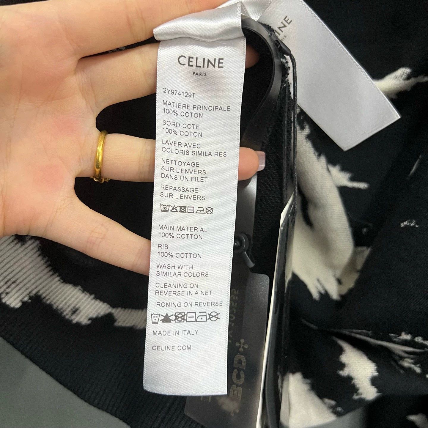 Celine Celine tie-dye hoodie Size US XXL / EU 58 / 5 - 5 Thumbnail