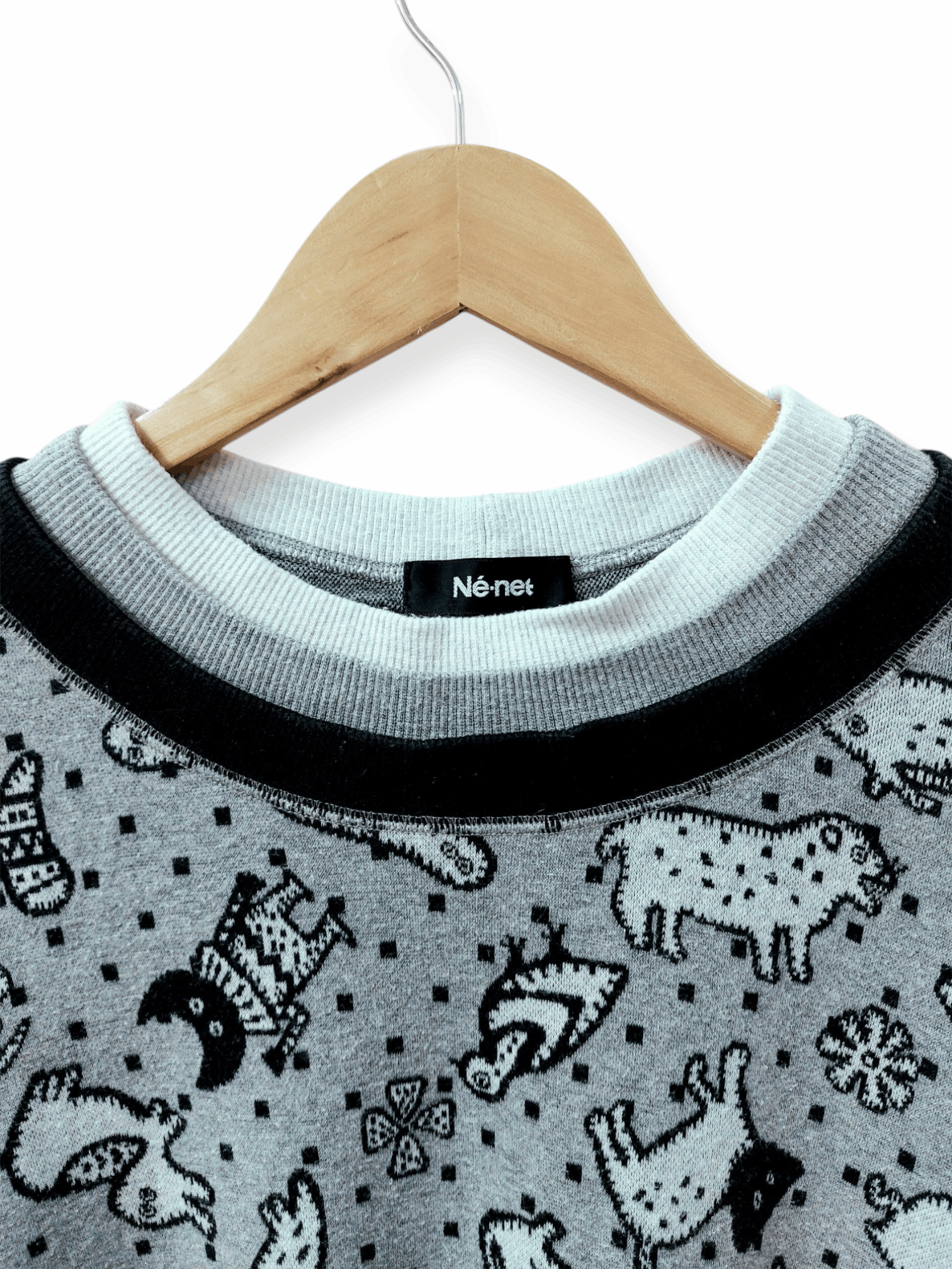 Ne-Net Ne-net Issey Miyake Printed Pets Blouse Size M / US 6-8 / IT 42-44 - 4 Thumbnail