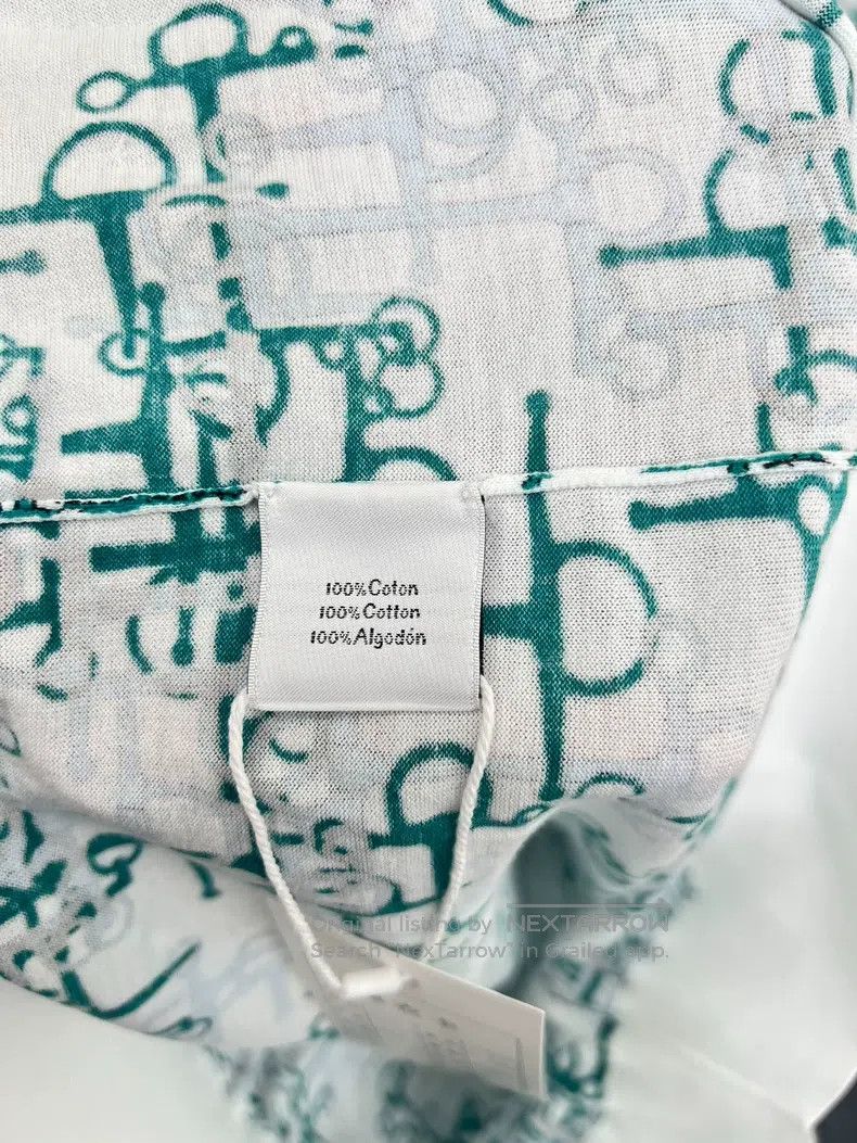 Hermes Hermes size 3XL Printed knitted short-sleeved T-shirt Size US S / EU 44-46 / 1 - 4 Thumbnail