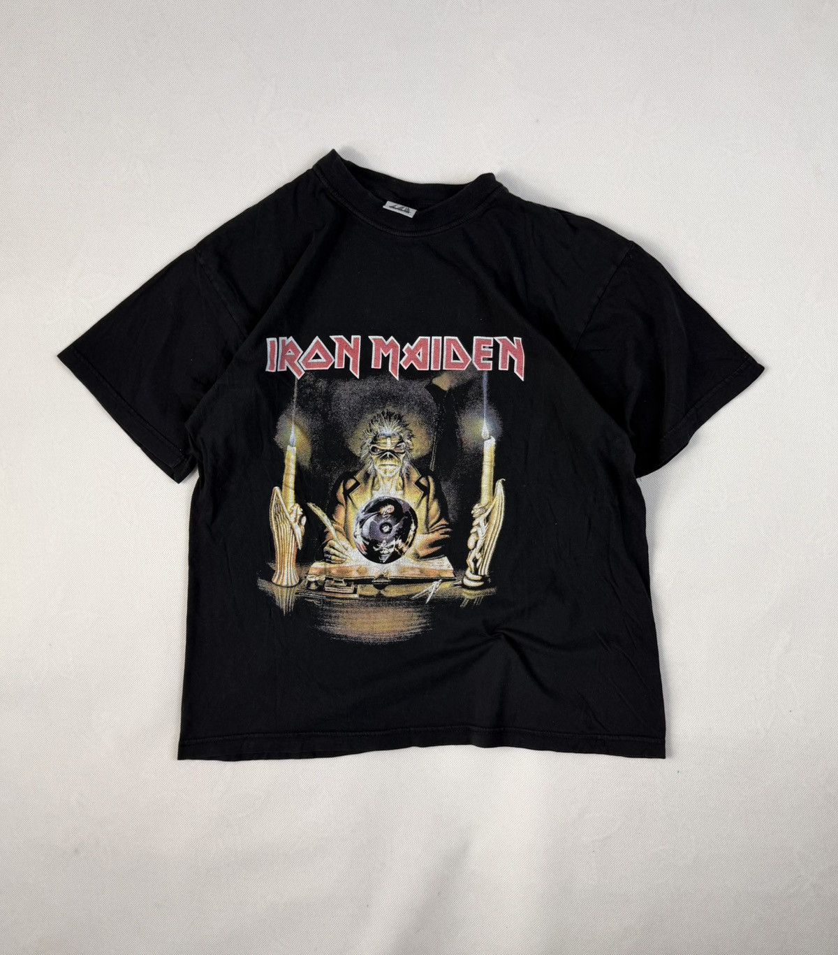Iron Maiden Iron Maiden Vintage 90's Print Black T-Shirt Size US L / EU 52-54 / 3 - 2 Thumbnail