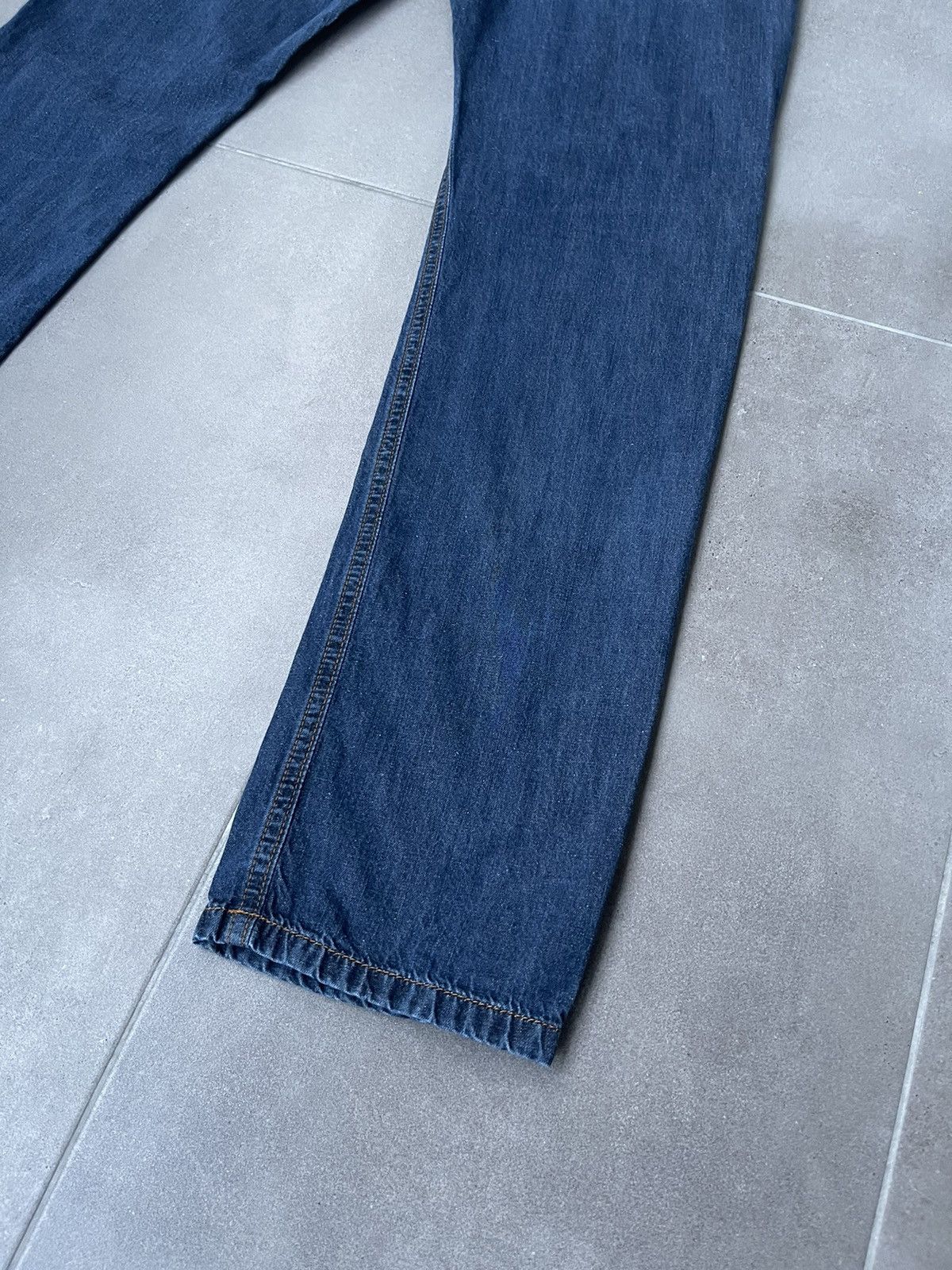 AMI AMI Alexandre Mattiussi Indigo Denim Pants Size US 30 / EU 46 - 12 Thumbnail