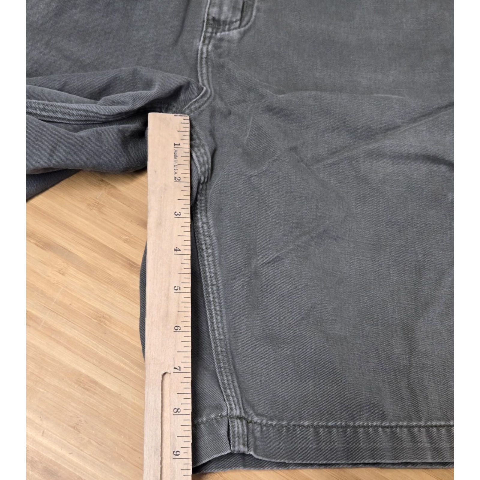 Carhartt Carhartt Shorts Mens 36 Moss Green Cotton Twill Work Chino Zip Fly B359 Casual Size US 36 / EU 52 - 7 Thumbnail