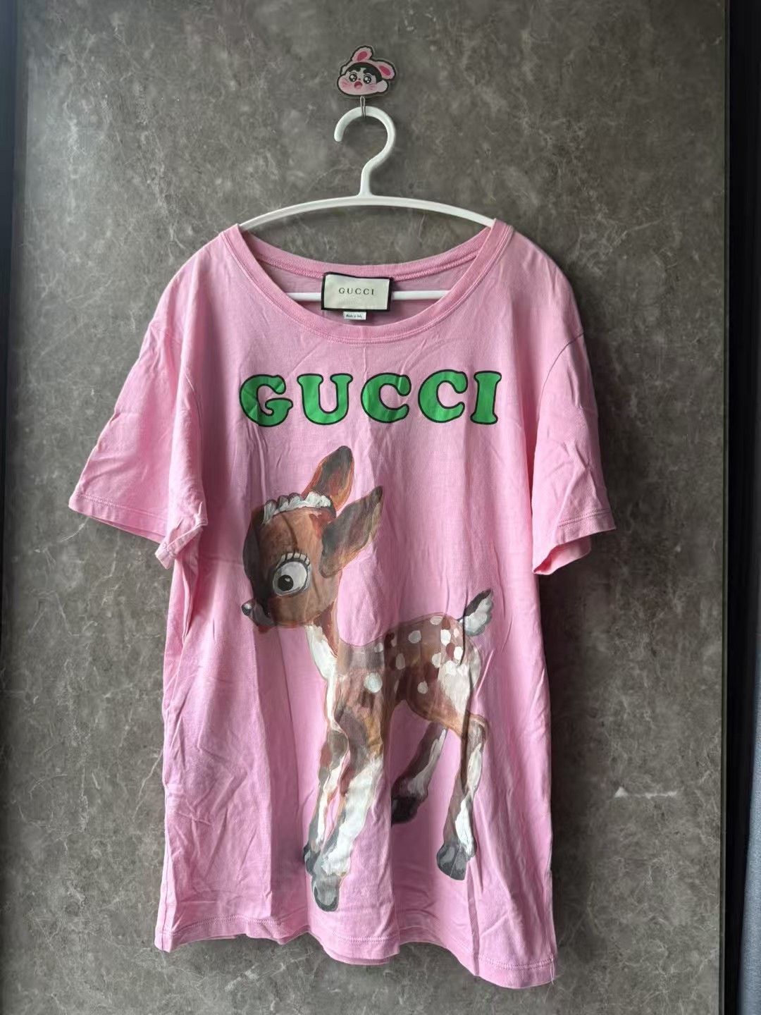 Gucci Gucci Deer Print Short Sleeve Top Size XS / US 0-2 / IT 36-38 - 1 Thumbnail