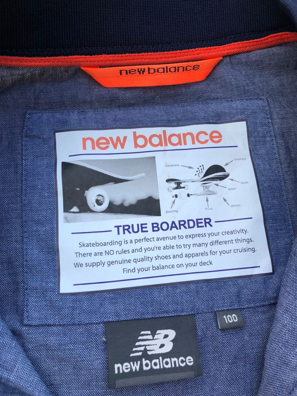 New Balance New Balance True Boarder Skateboard Vest Jacket Size US M / EU 48-50 / 2 - 3 Thumbnail