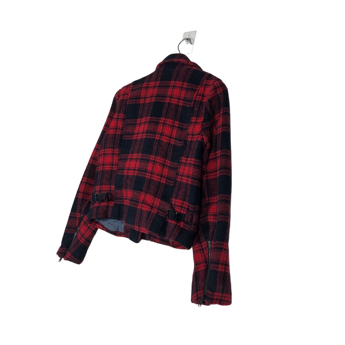 Japanese Brand 🔥Cropped Biker Jacket Gap Japan Issey Miyake Double Breast Size US XS / EU 42 / 0 - 10 Thumbnail
