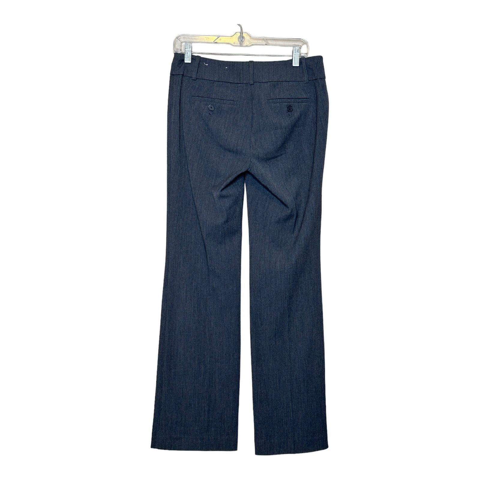 Loft Loft gray straight legs career pants size 2 Size 26" / US 2 / IT 38 - 2 Thumbnail