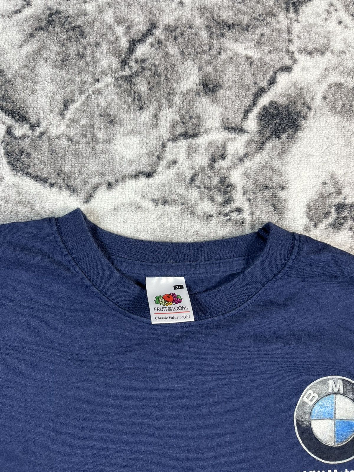 BMW BMW Race Dakar Long Sleeve Tee Blue XL Vintage Style Size US XL / EU 56 / 4 - 6 Thumbnail