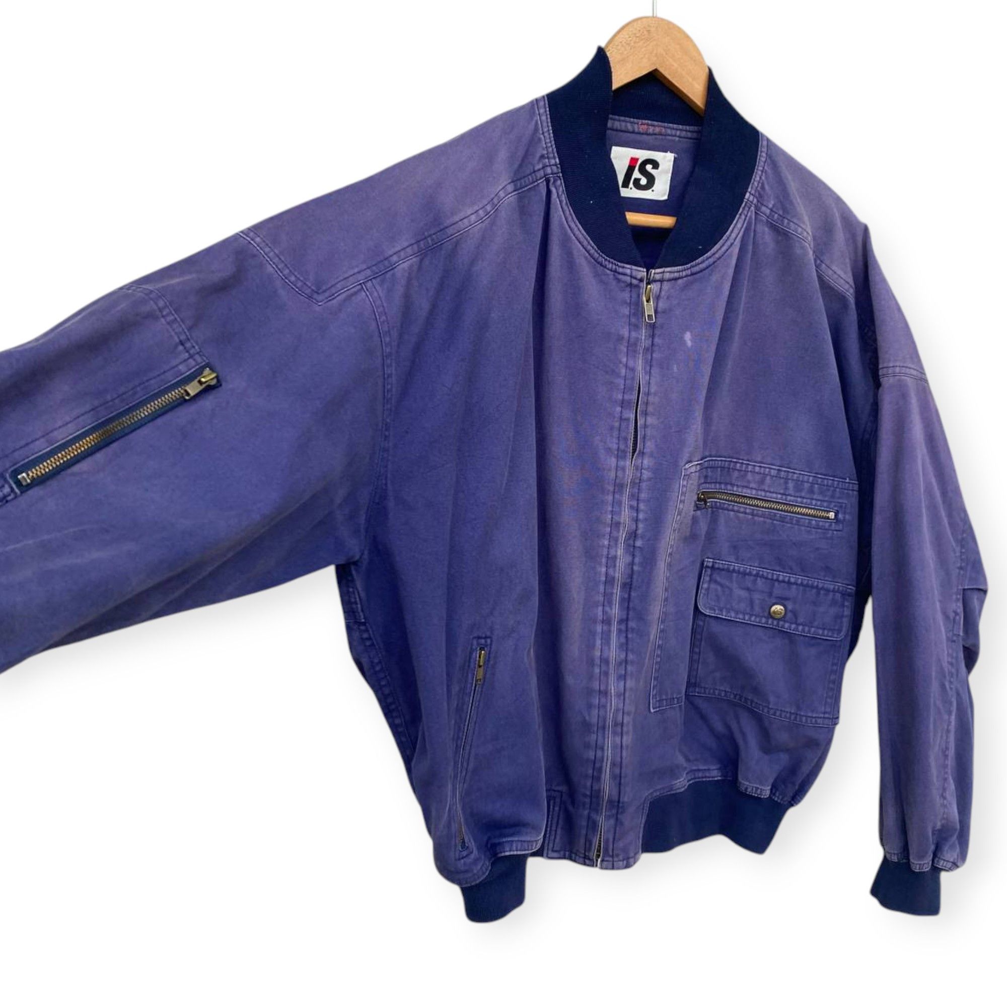 Issey Miyake WORN VINTAGE 80S ISSEY MIYAKE CARE INSTRUCTION FADED PURPLE Size US M / EU 48-50 / 2 - 8 Thumbnail