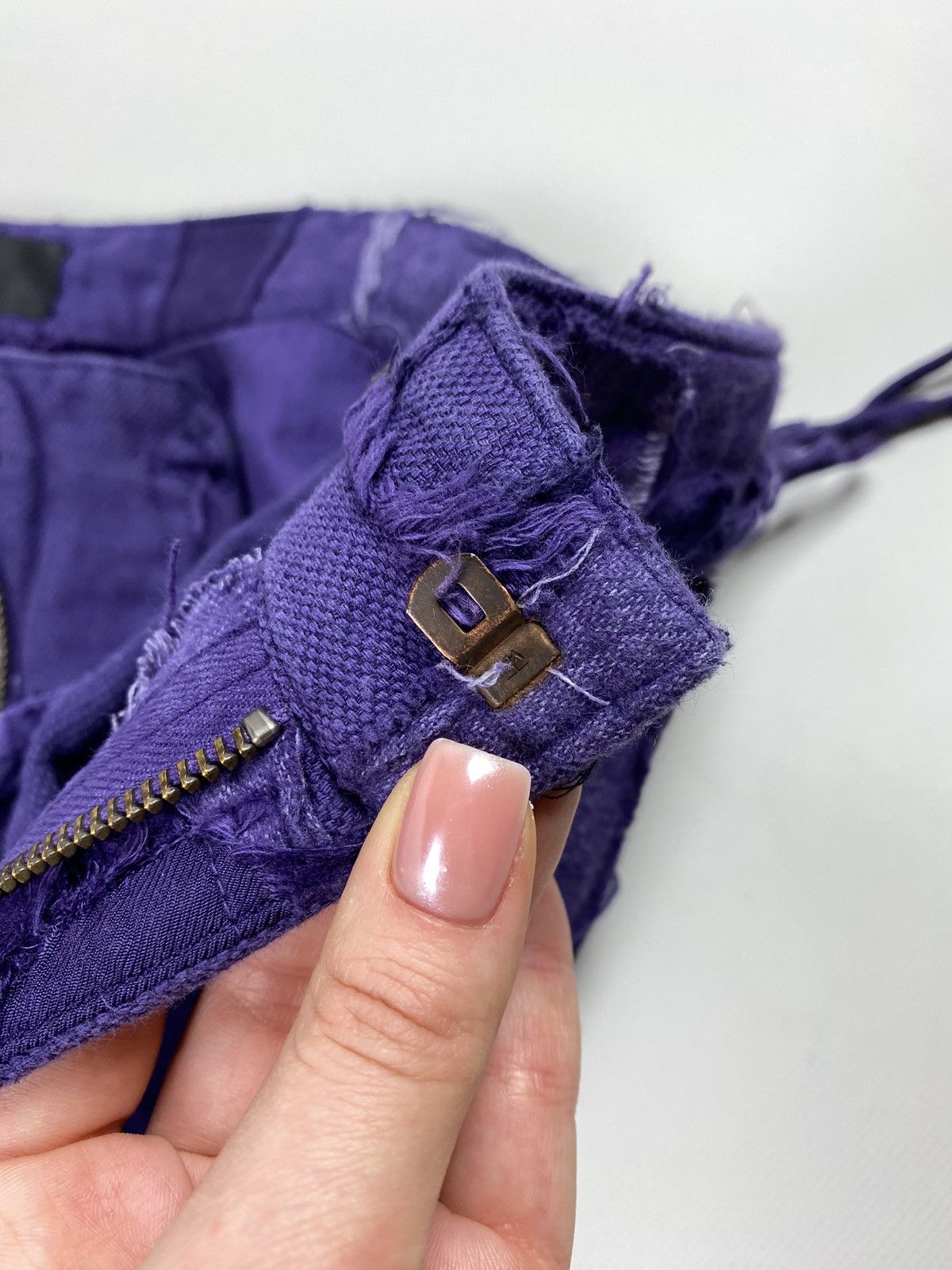 Haider Ackermann BNWT! Haider Ackermann ladies patchwork cropped pants Size 25" / US 0 / IT 36 - 19 Thumbnail