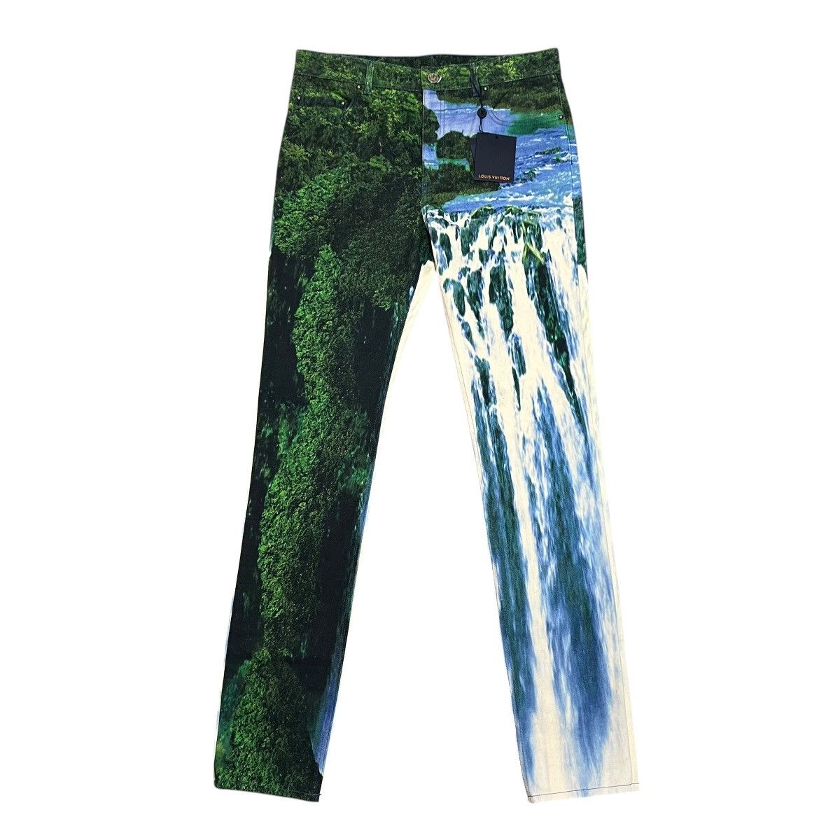 LOUIS VUITTON × VIRGIL ABLOH 2022SS LANDSCAPE DENIM PANTS
