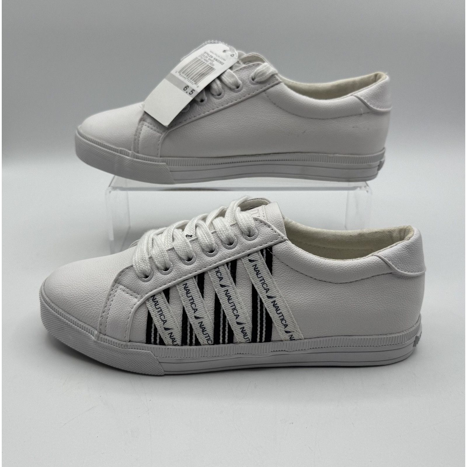 Nautica Nautica Jassa Women's Shoes White Size 6.5 Casual Wear Size US 6.5 / IT 36.5 - 4 Thumbnail