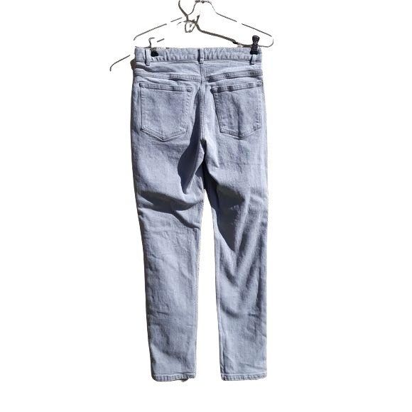 A.P.C. A.P.C. Jean Droit Mid Rise Straight Leg 5 Pocket Jeans Gray Size 26" / US 2 / IT 38 - 7 Thumbnail