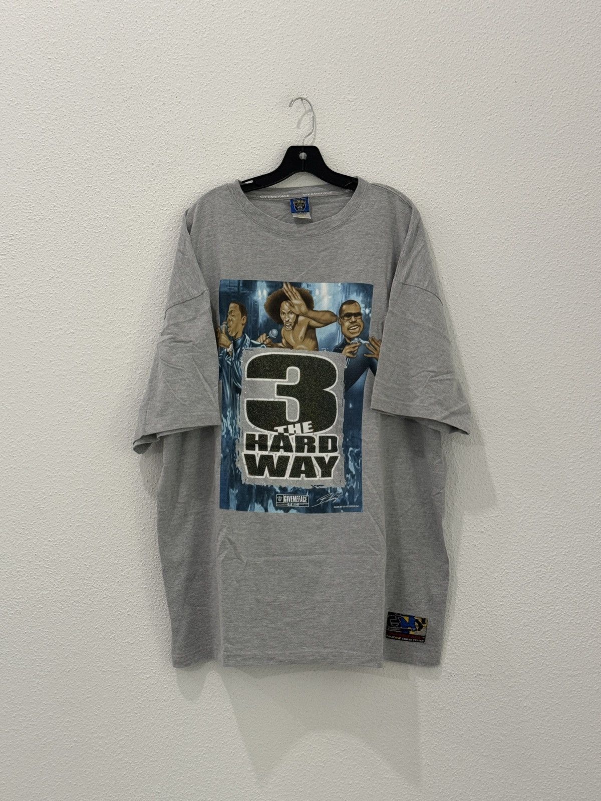 Rap Tees Vintage Y2K Give Me Face 2000s The Hard Way 3 Rap Tee 3XL Size US XXL / EU 58 / 5 - 1 Thumbnail