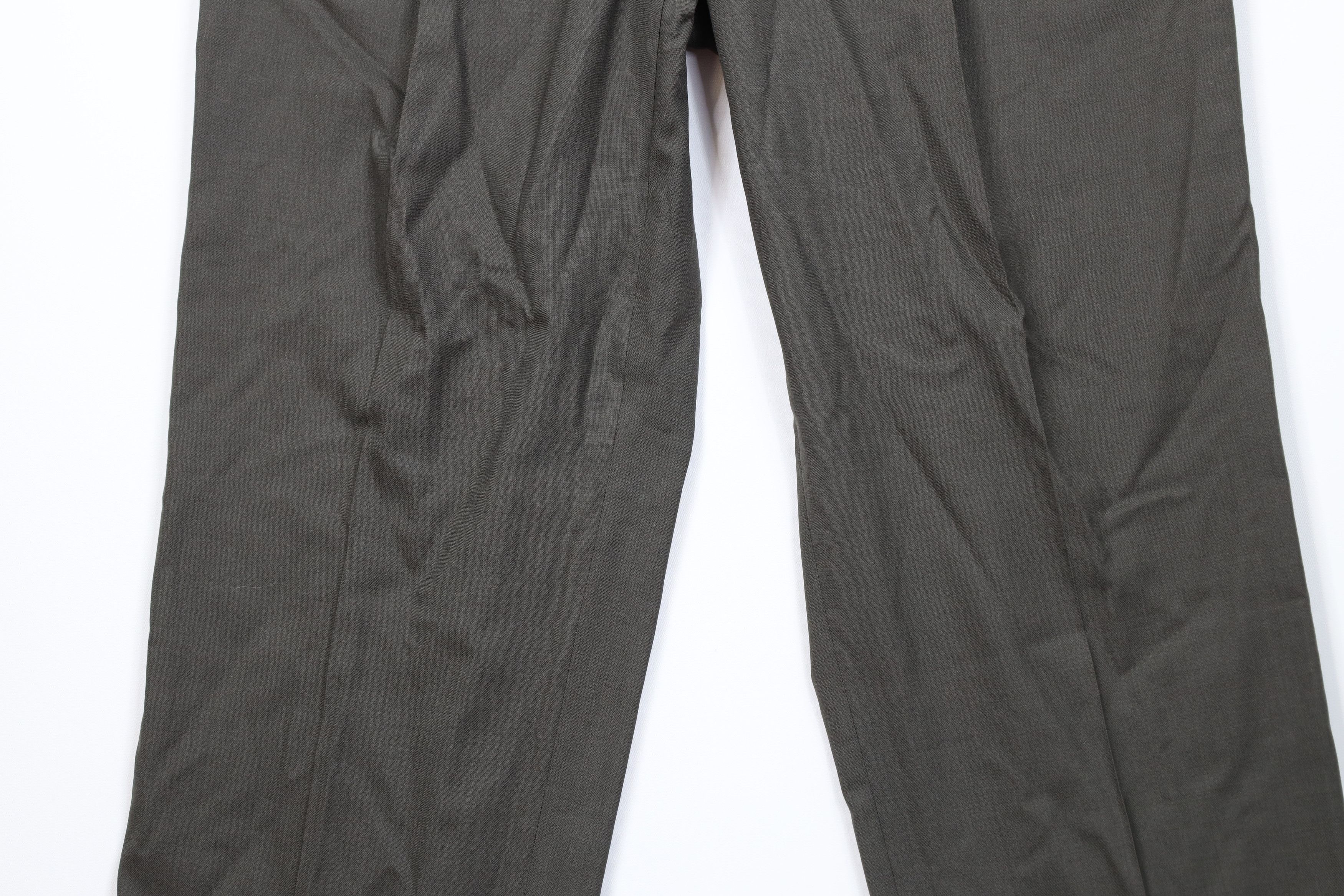 Ralph Lauren Vintage 90s Ralph Lauren Cuffed Wool Wide Leg Chino Pants Size US 34 / EU 50 - 3 Thumbnail
