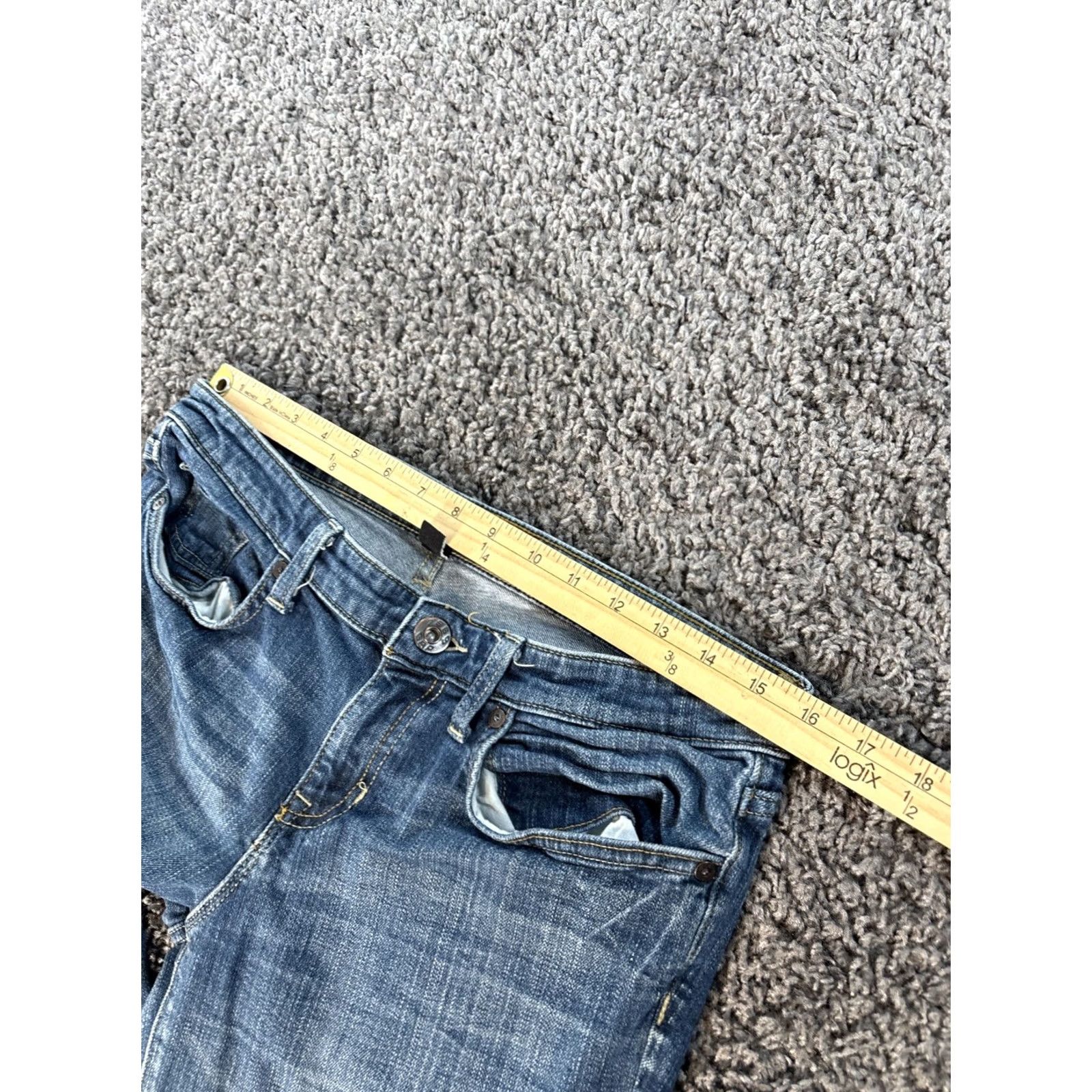 Gap Gap Jeans Womens Bootcut 32x29 Denim Light Wash Pockets blue BMPY2K? Size 24" / US 00 / IT 34 - 4 Thumbnail