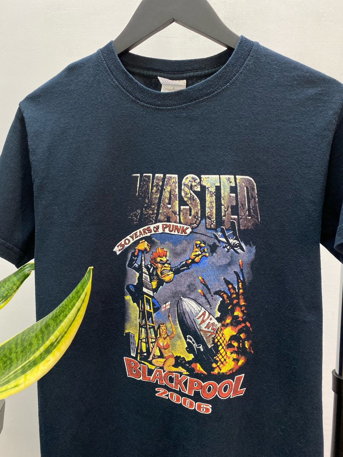 Band Tees Vintage 2006 Wasted 2006 - 30 Years Of Punk Festival Size US S / EU 44-46 / 1 - 9 Thumbnail