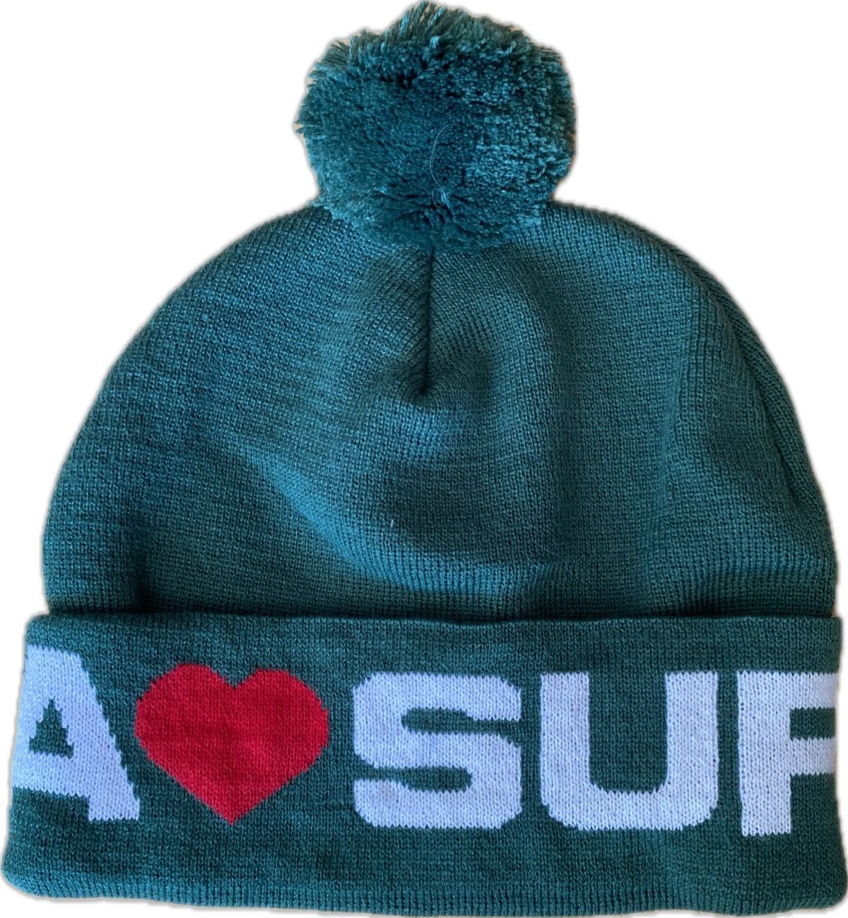 Supreme Love Supreme Beanie Dark Green FW20 Supreme