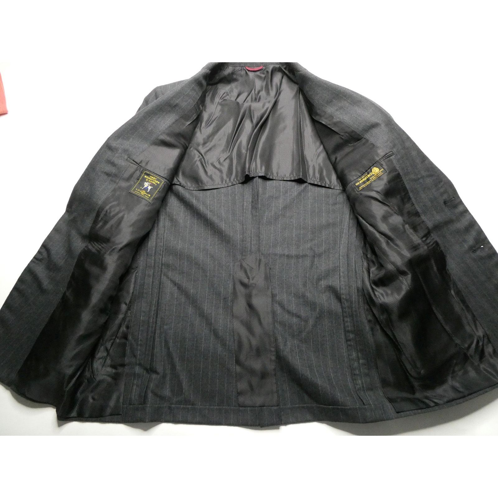 Hart Schaffner Marx vintage Hart Schaffner Marx sport coat, 40R, gray pinstripe Size 40R - 4 Thumbnail