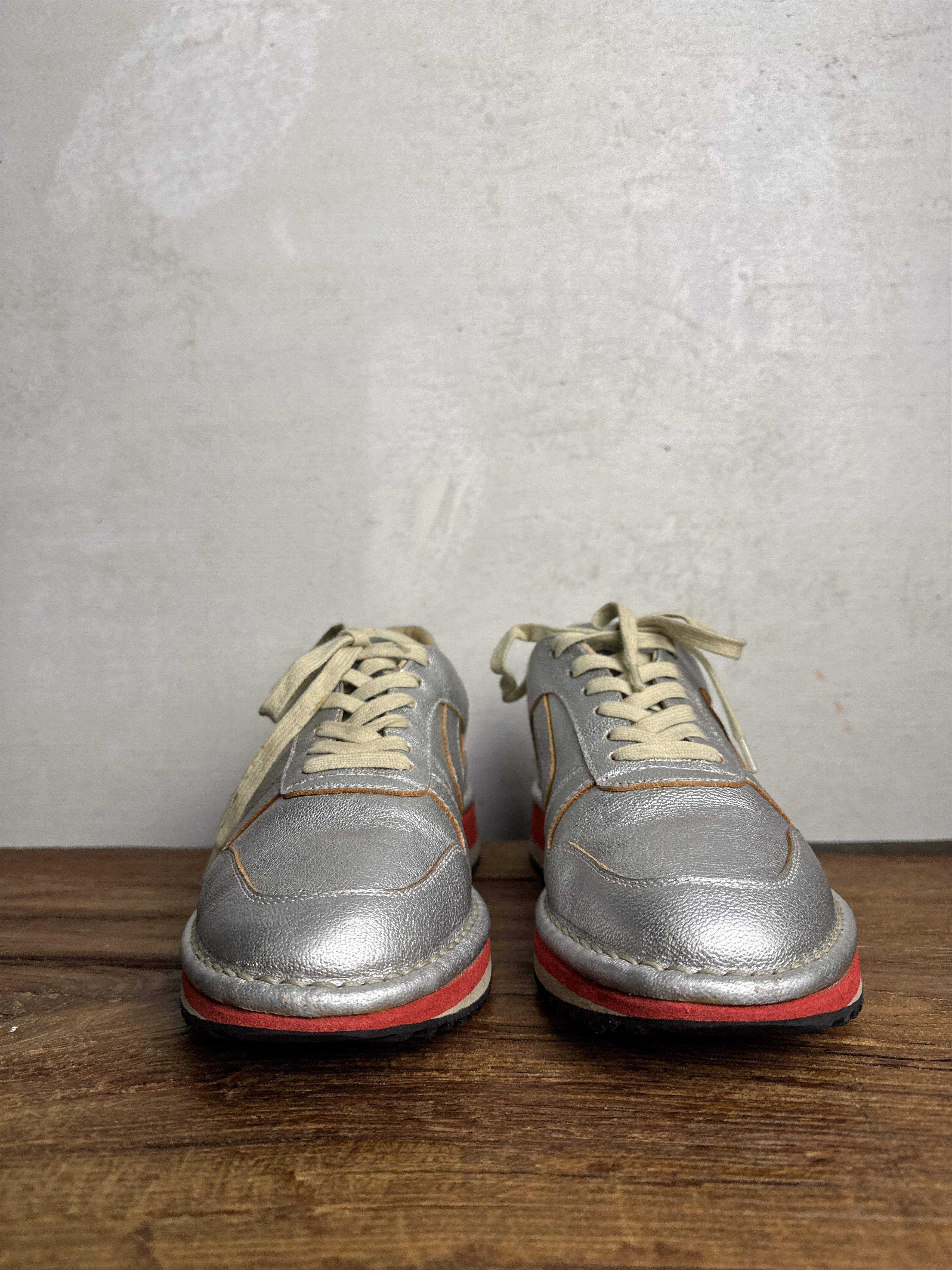 Maison Margiela Maison Martin Margiela 2014 San Crispino Silver Sneakers Size US 6.5 / EU 39-40 - 8 Thumbnail