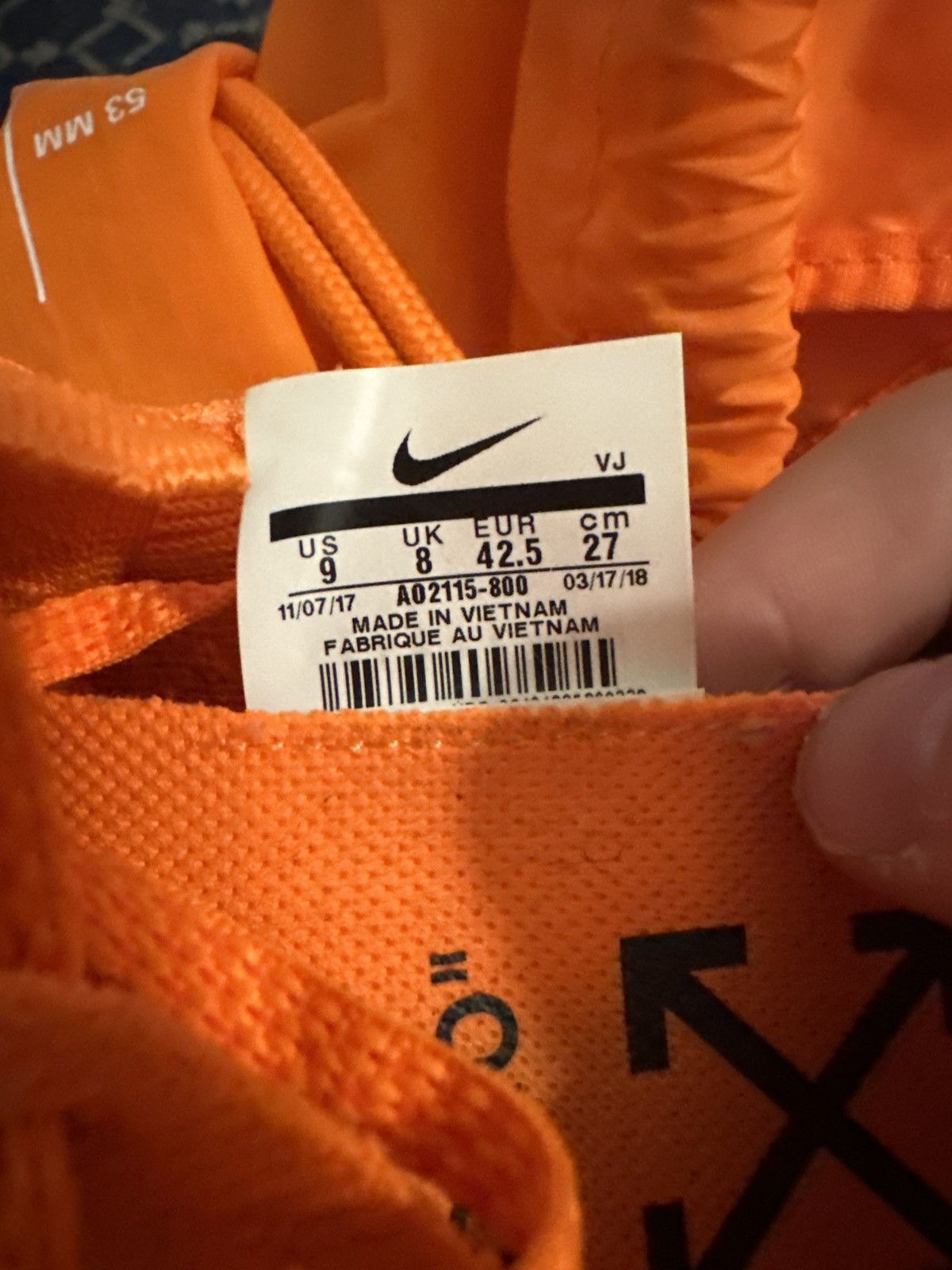 Nike × Off-White Off-White Zoom Fly Mercurial Size US 9 / EU 42 - 12 Thumbnail