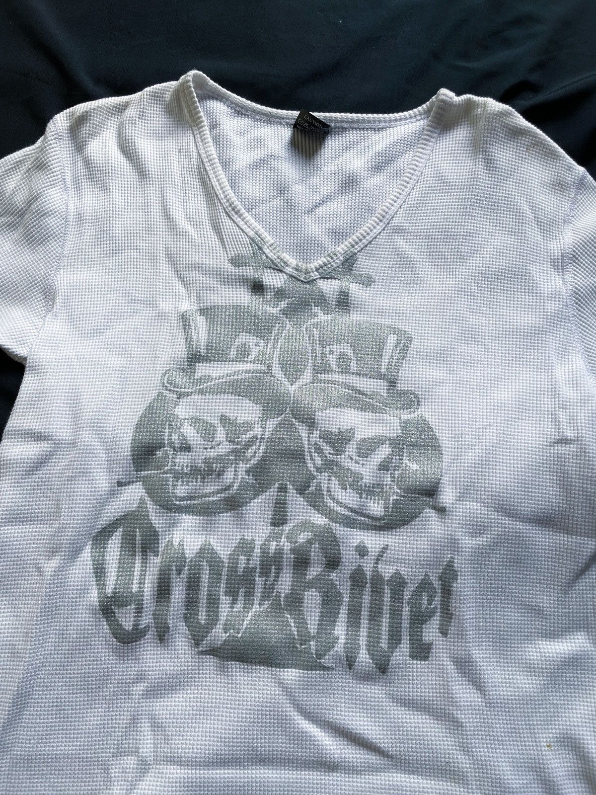 Japanese Brand CROSS RIVET LEE SKULL TEE Size US L / EU 52-54 / 3 - 2 Thumbnail