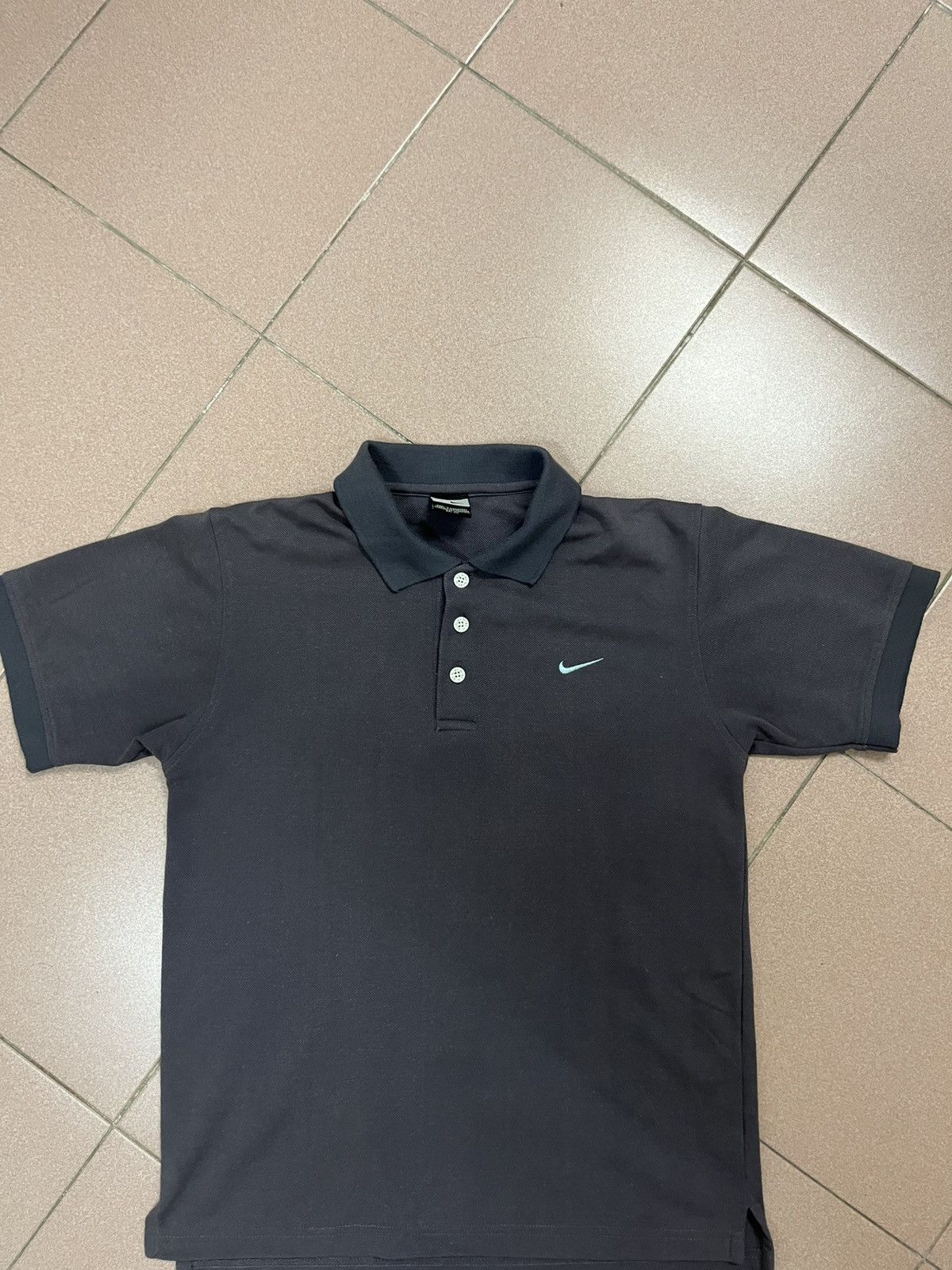 Nike × Vintage Vintage nike collar tee Size US M / EU 48-50 / 2 - 1 Thumbnail