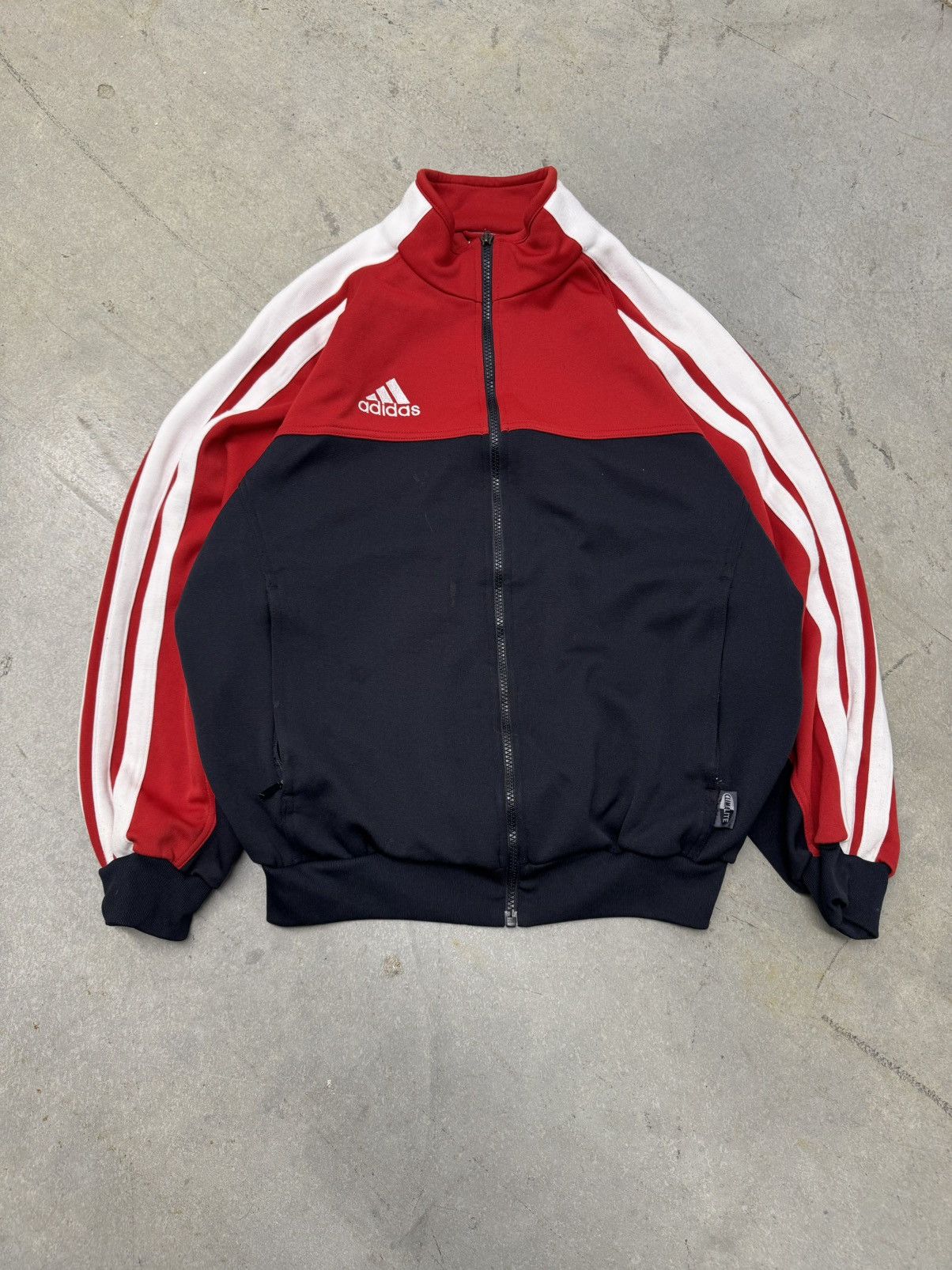 Adidas × Vintage Vintage Adidas Warm Up Jacket Size US M / EU 48-50 / 2 - 2 Thumbnail