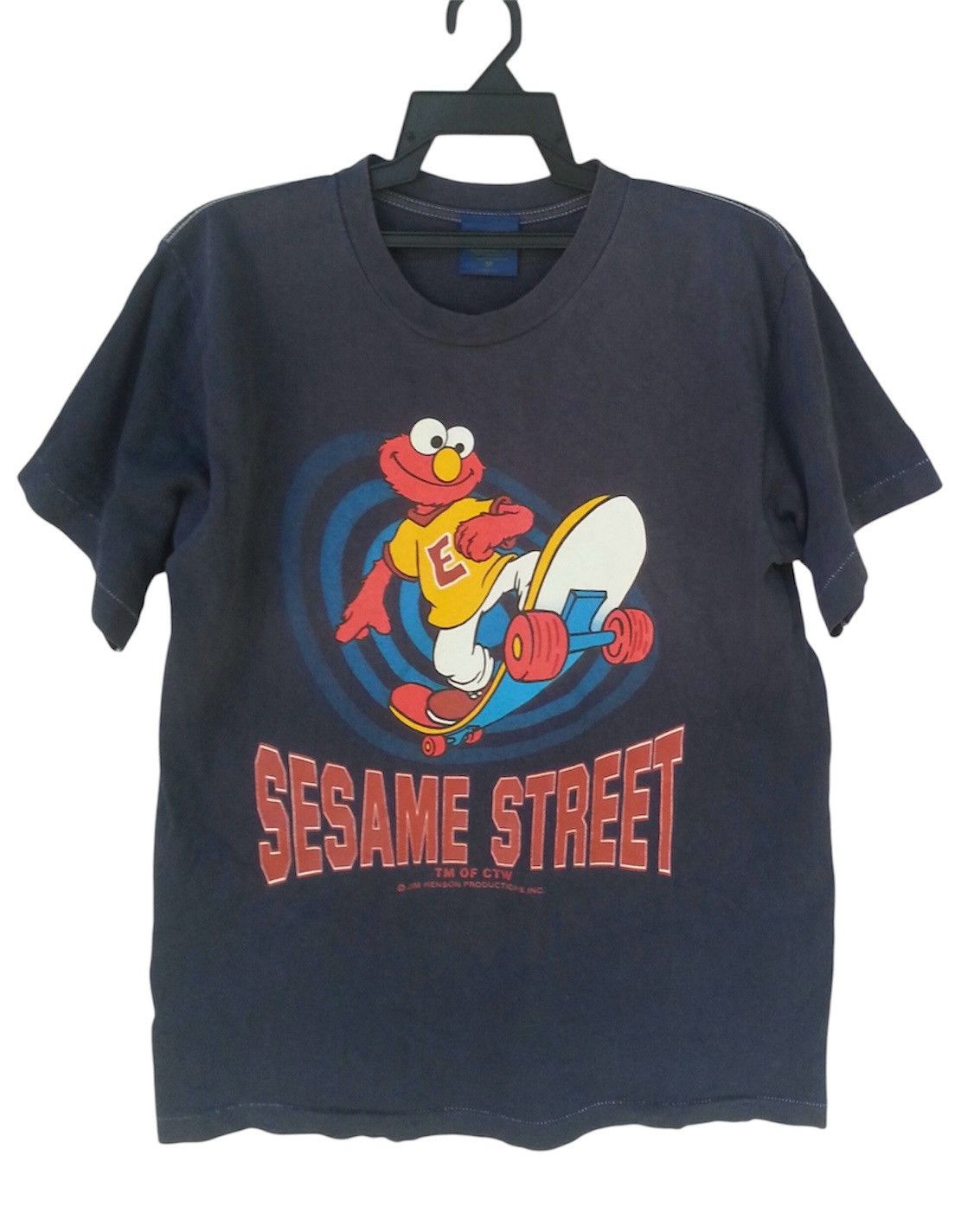 Cartoon Network × Vintage Rare!!! VINTAGE SESAME STREET ELMO SHORT SLEEVE T SHIRT Size US M / EU 48-50 / 2 - 1 Thumbnail