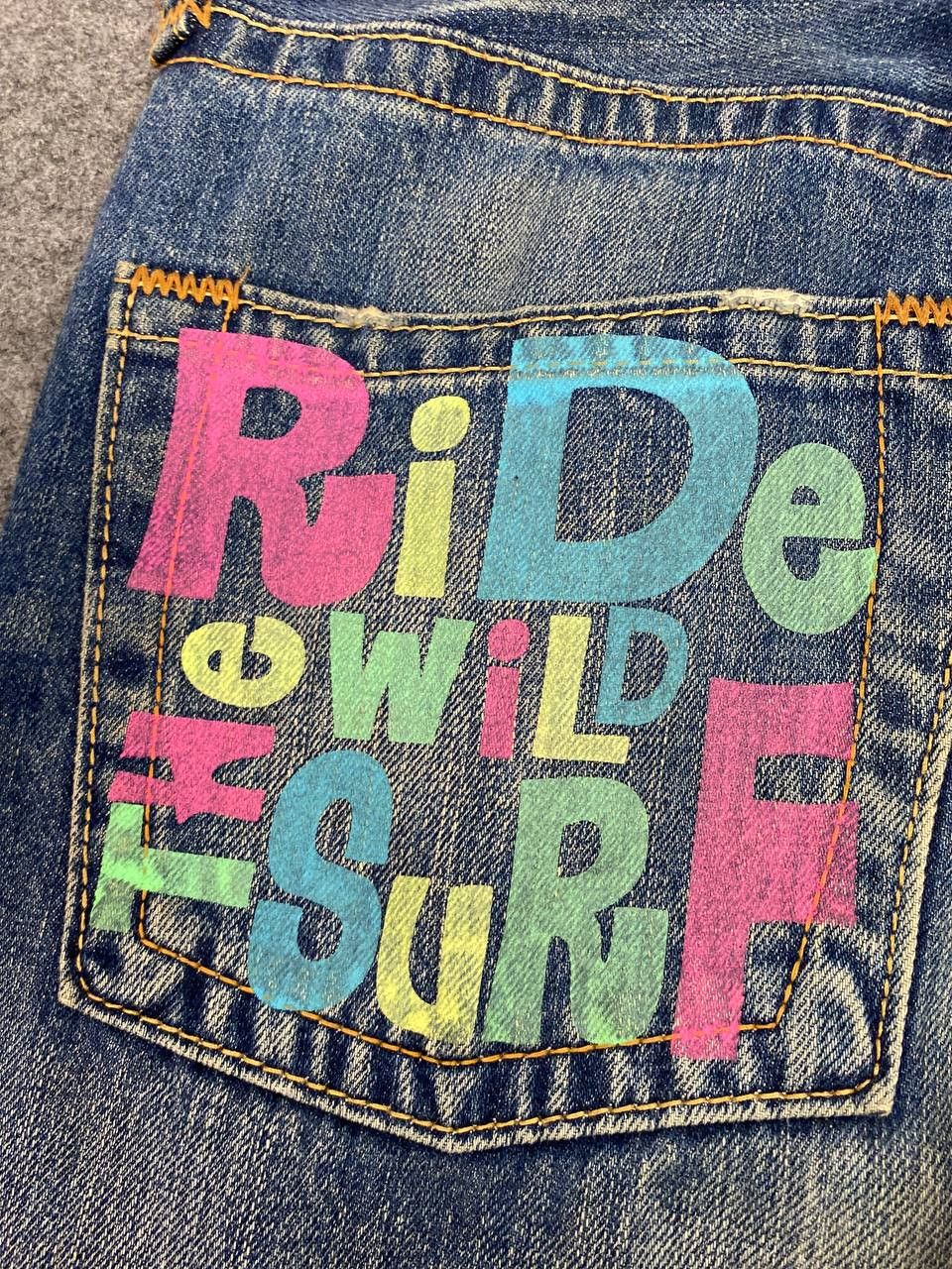 Big John vintage big john denim printed on pocket nice design Size US 37 - 4 Thumbnail