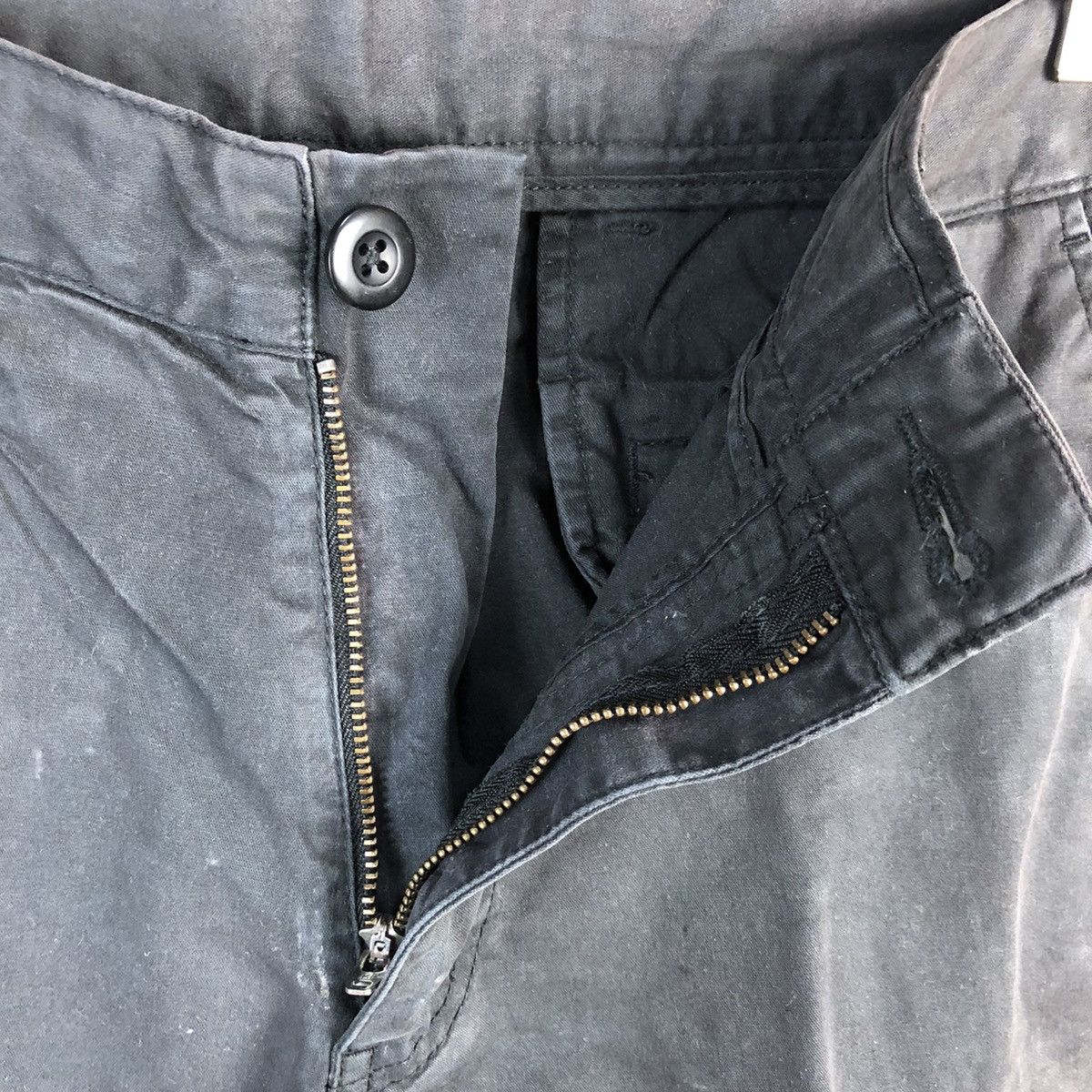 Japanese Brand Uniqlo Black Cargo utility tactical Multipocket Pants #A2561 Size US 30 / EU 46 - 14 Thumbnail