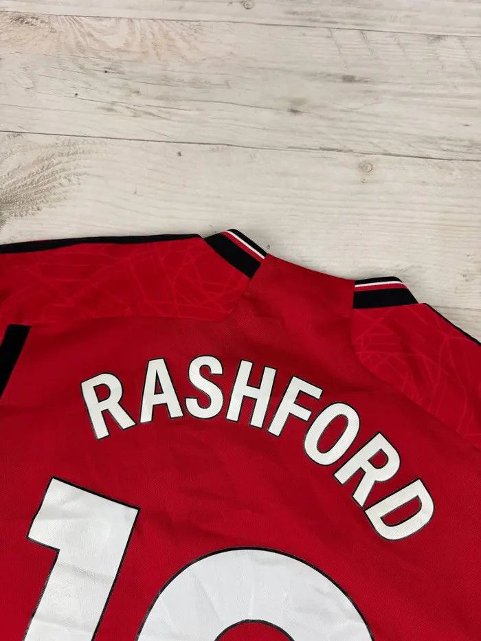 Adidas Adidas Manchester United 2023 2024 Rashford #10 Home Jersey Size US L / EU 52-54 / 3 - 15 Thumbnail
