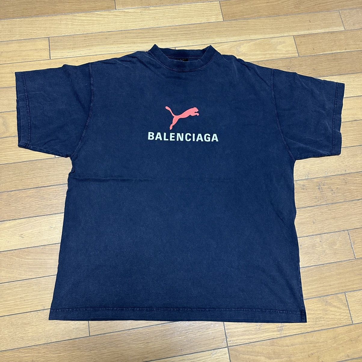 Adidas × Balenciaga Balenciaga Shrunk tee | Grailed
