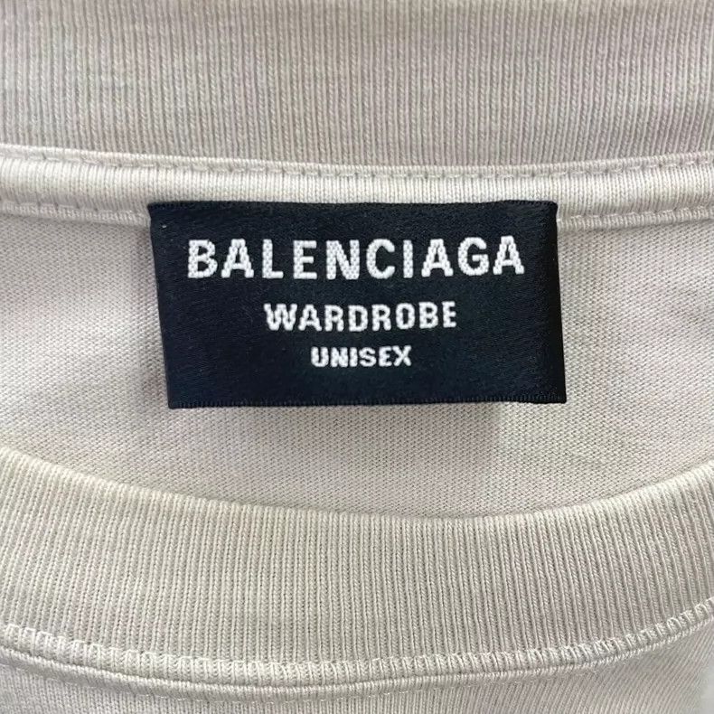 Balenciaga Balenciaga Logo Alphabet Printed Round Neck Straight Short Size US S / EU 44-46 / 1 - 5 Thumbnail