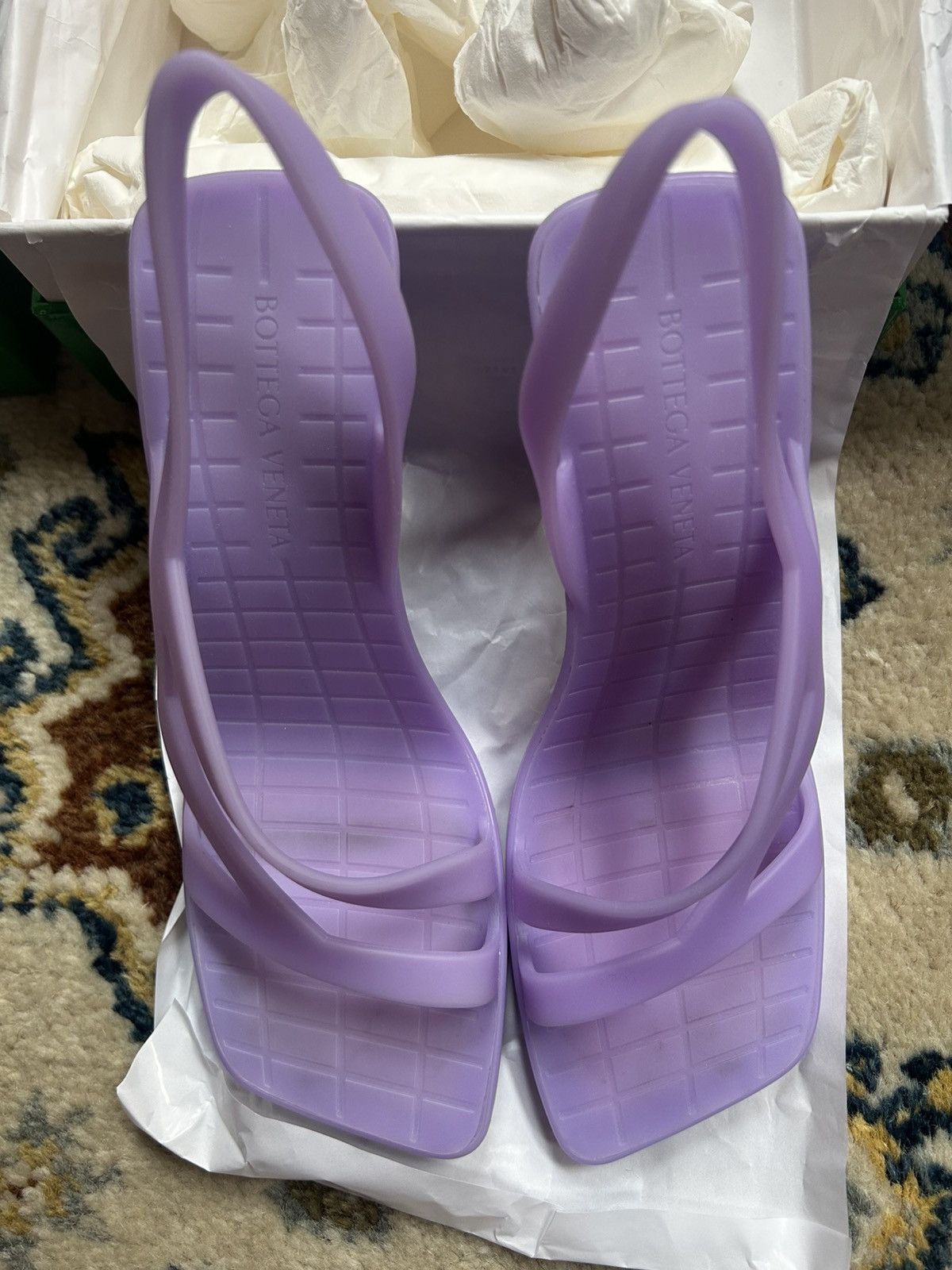Bottega Veneta Bottega Veneta Jimbo Slingback Sandal Size US 7 / IT 37 - 20 Thumbnail