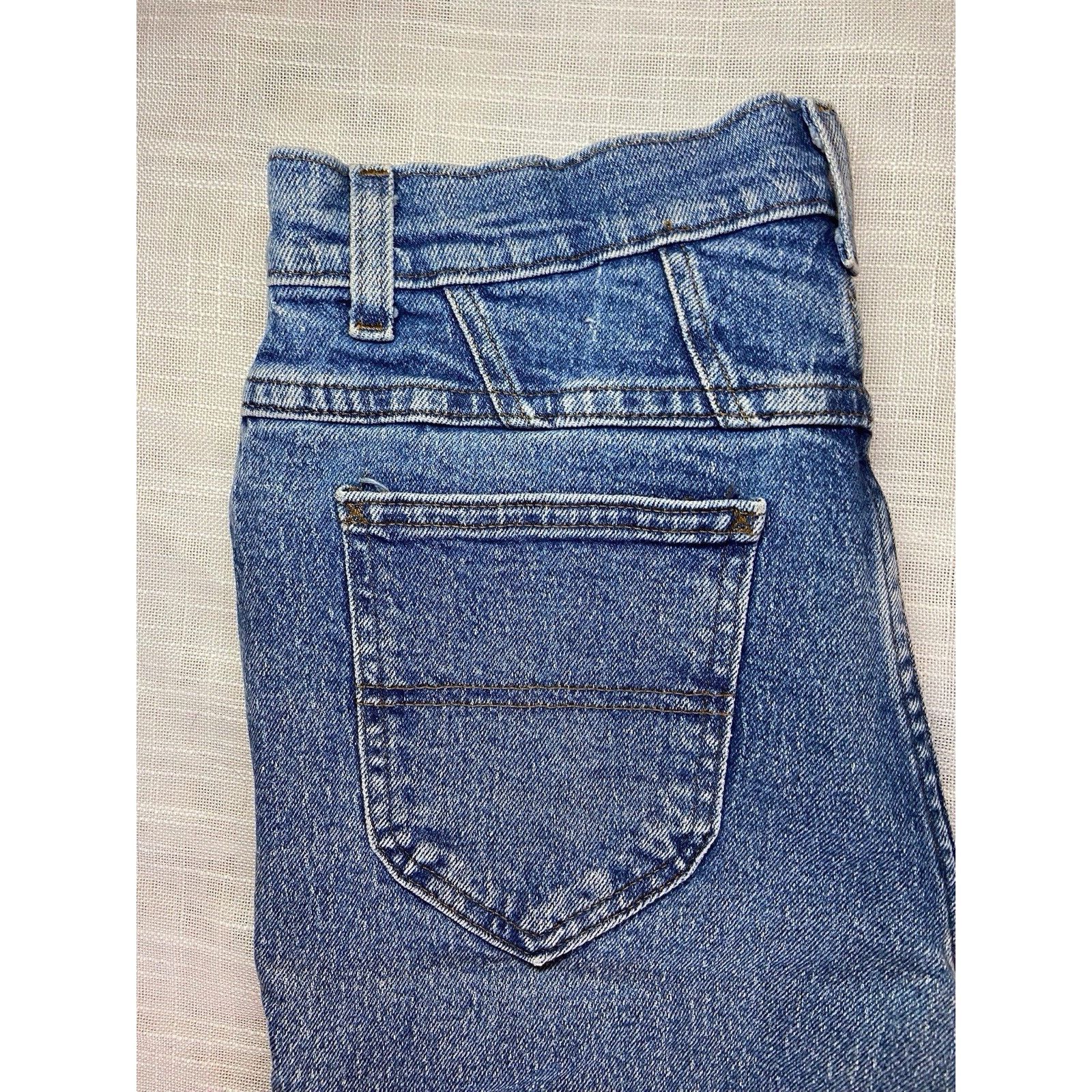 Rider Boot Co. Vintage Riders blue denim jeans Size S Size 28" / US 6 / IT 42 - 2 Thumbnail