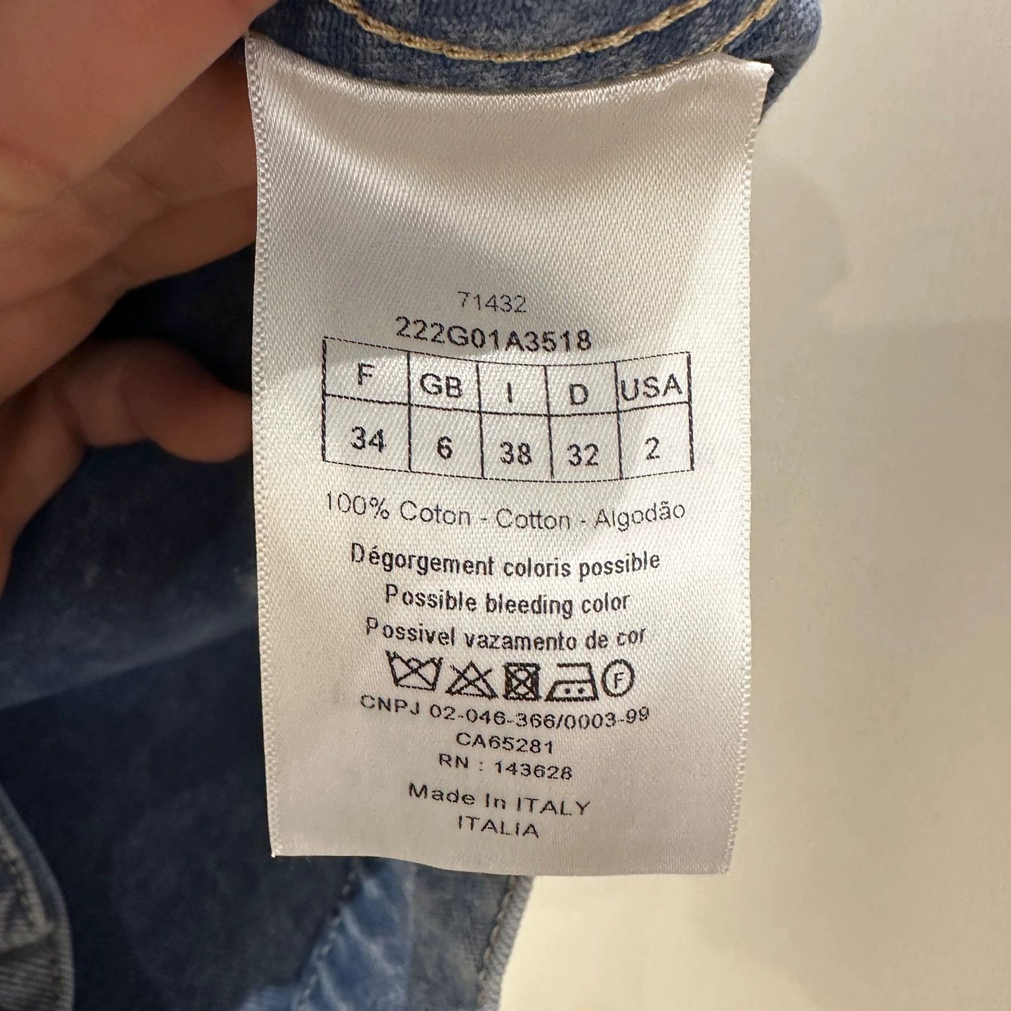 Christian Dior Monsieur Dior mar591 Bee CD Denim Vest 34 Cotton Size XS / US 0-2 / IT 36-38 - 4 Thumbnail