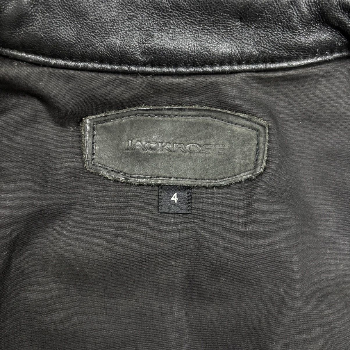 JACKROSE 2000s Jackrose - Vkei Style Rider Leather Jacket Size US M / EU 48-50 / 2 - 9 Thumbnail