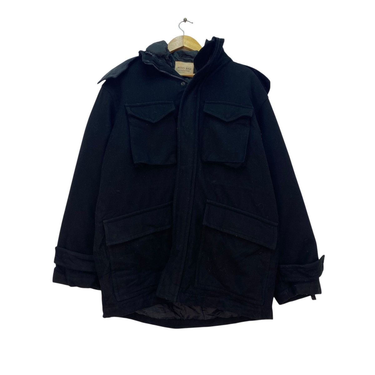 BIGI 💥Vintage Men Bigi Spillo And Fillo Wool Field Jacket Size US M / EU 48-50 / 2 - 1 Thumbnail